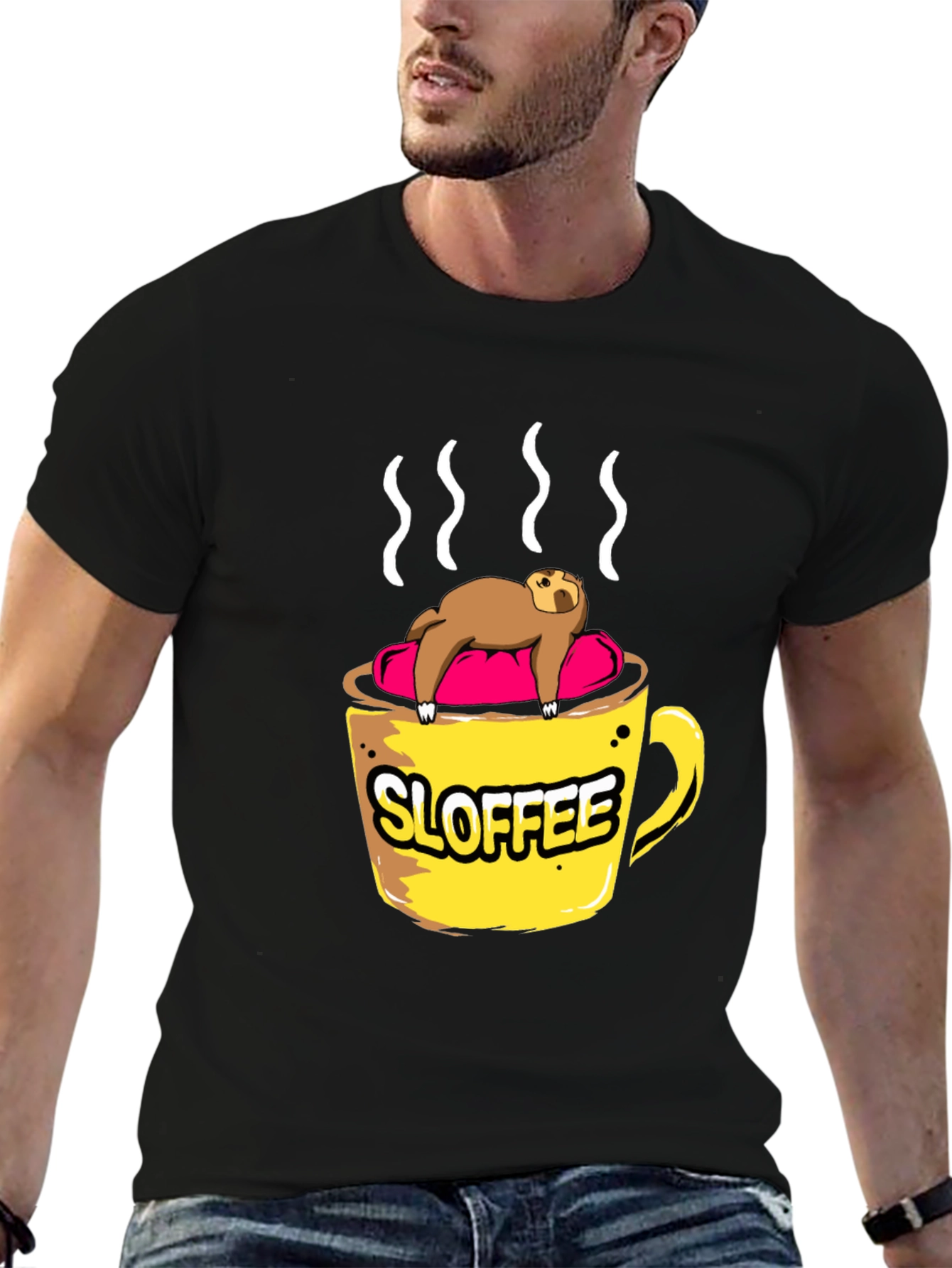 Sloffee Sloth Coffee Lover T-Shirt