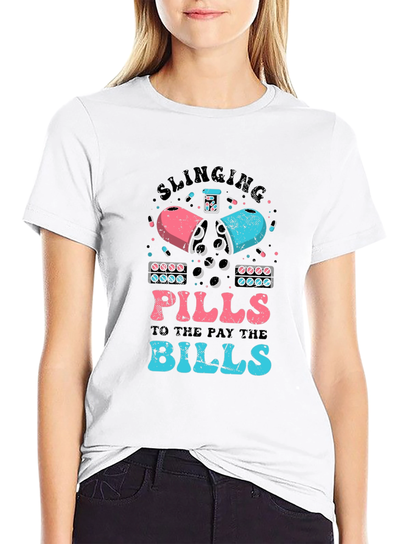 Slinging Pills Graphic Tee