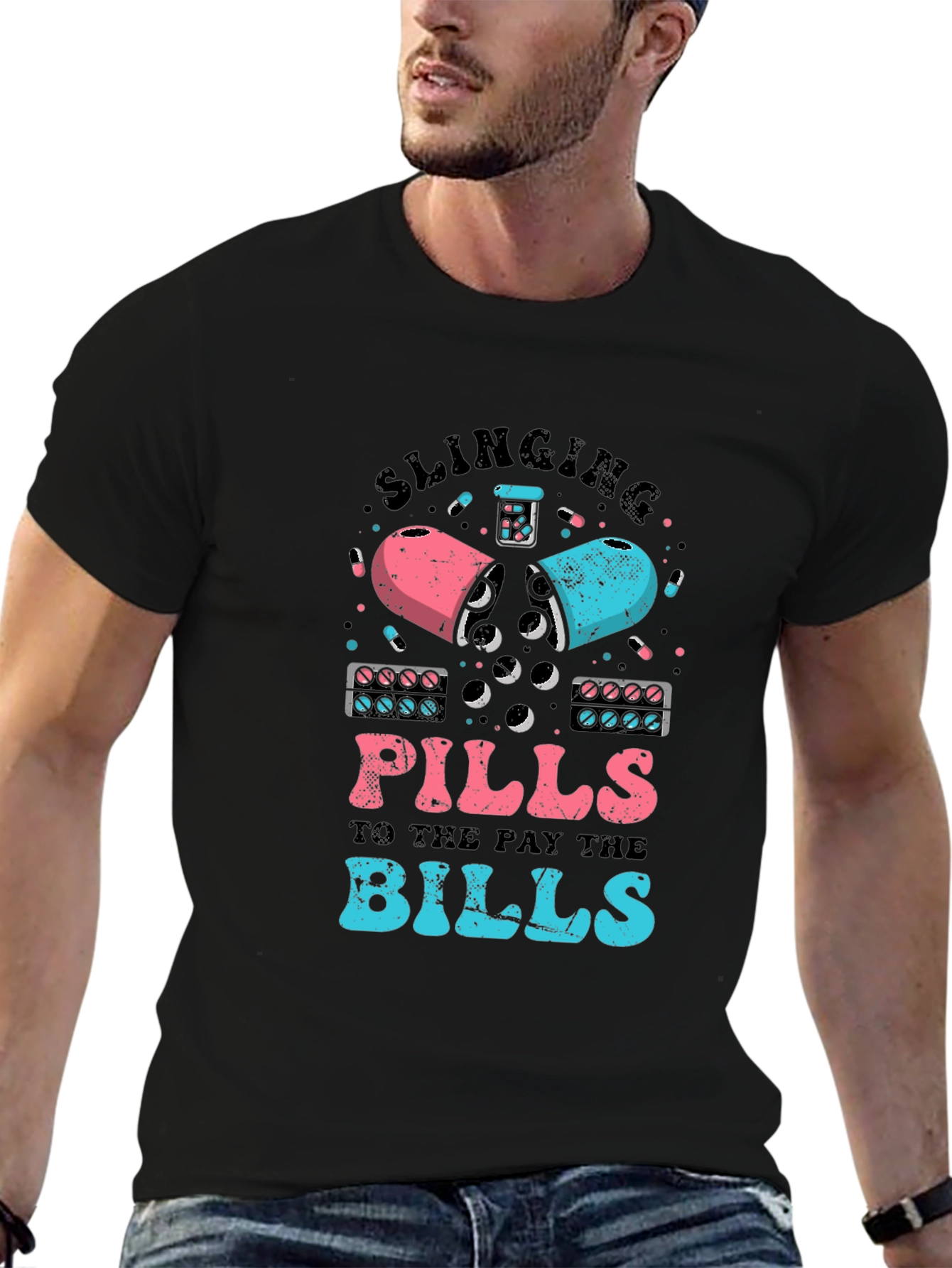 Slinging Pills Graphic Tee