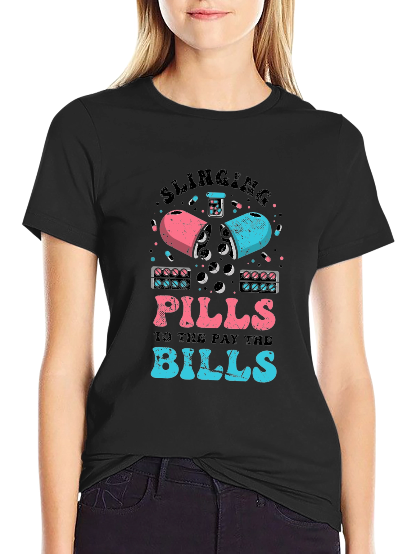 Slinging Pills Graphic Tee