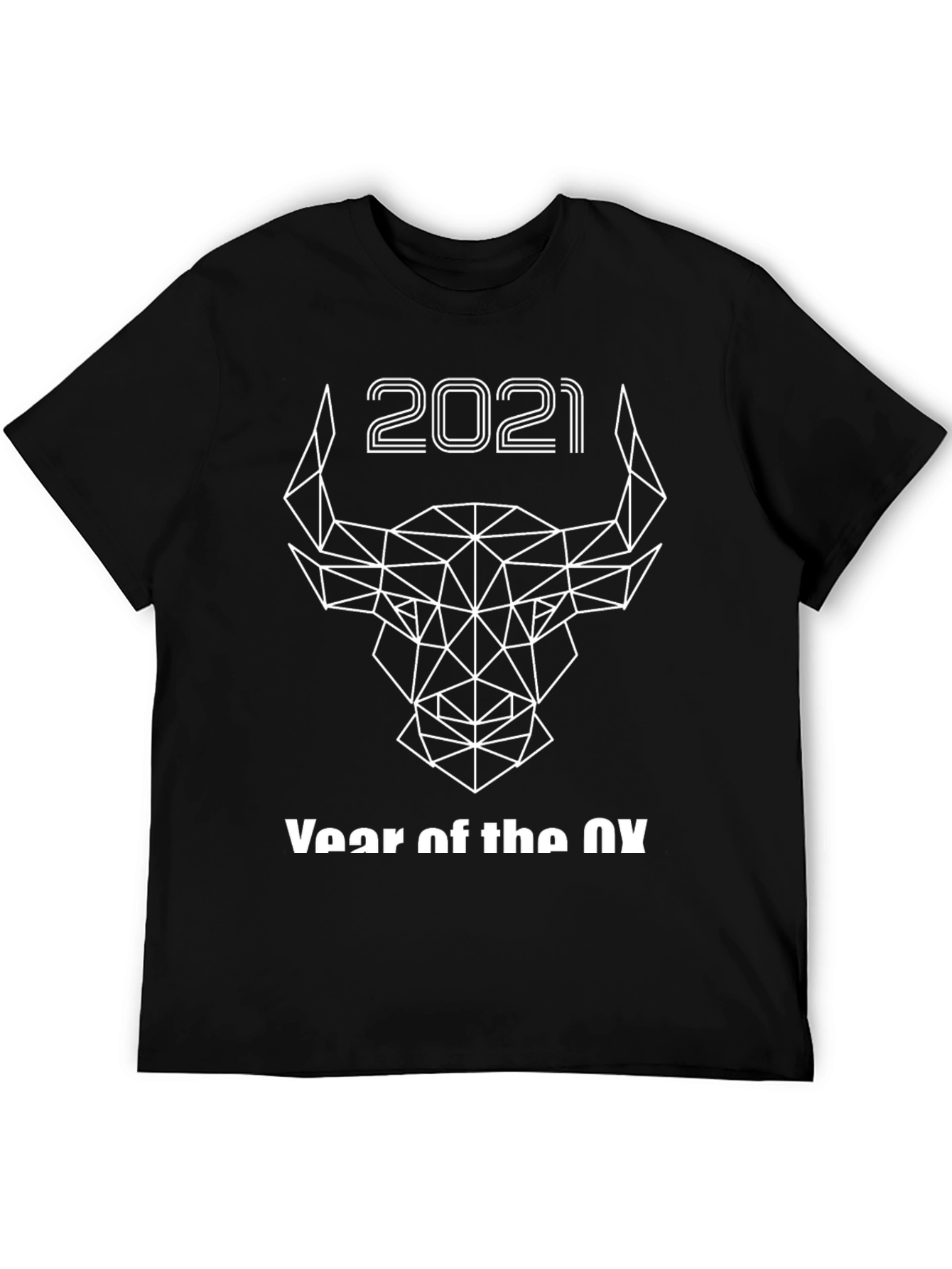 2021 Year of the Ox Geometric T-Shirt