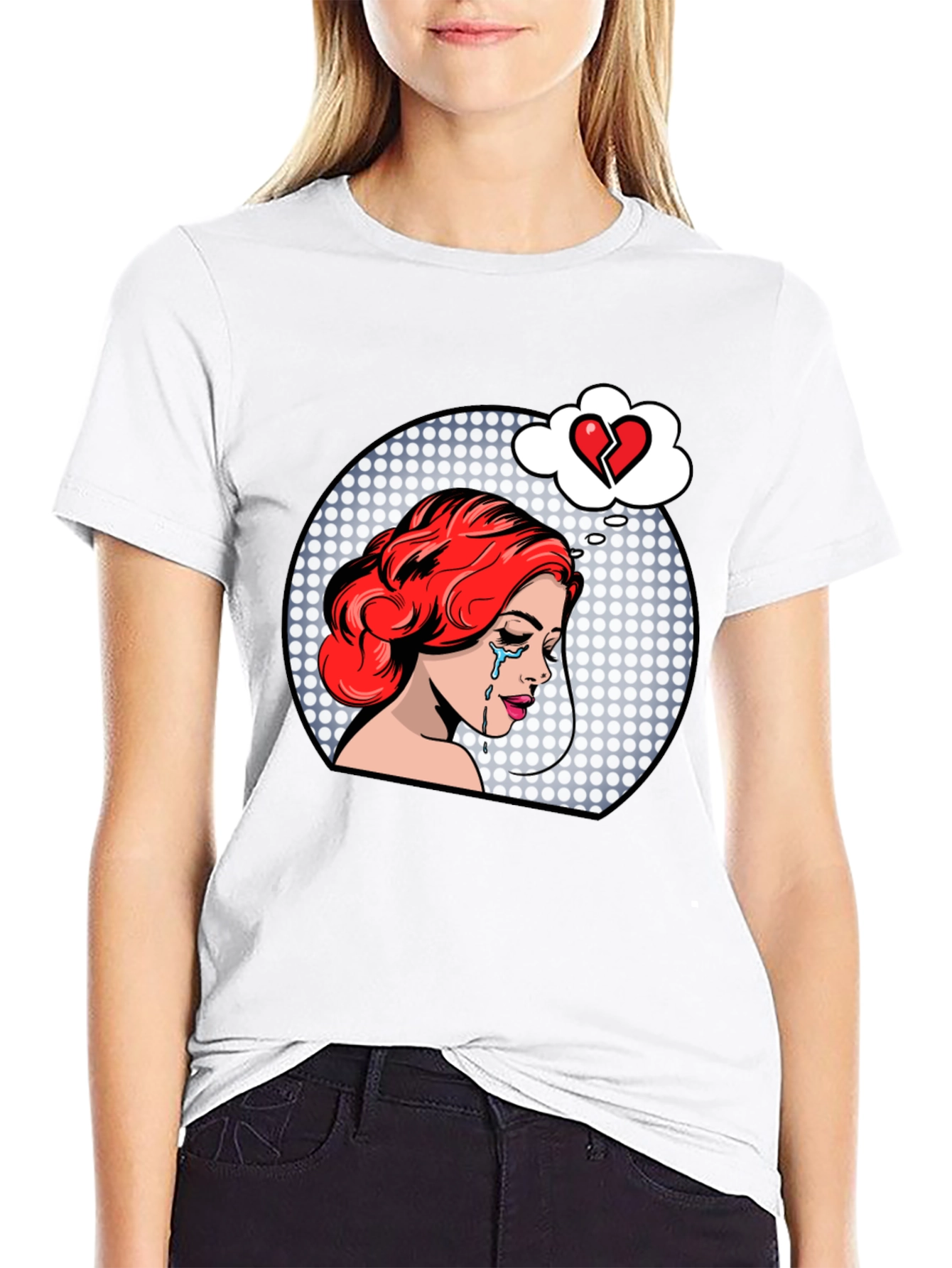 Heartbreak Pop Art T-Shirt