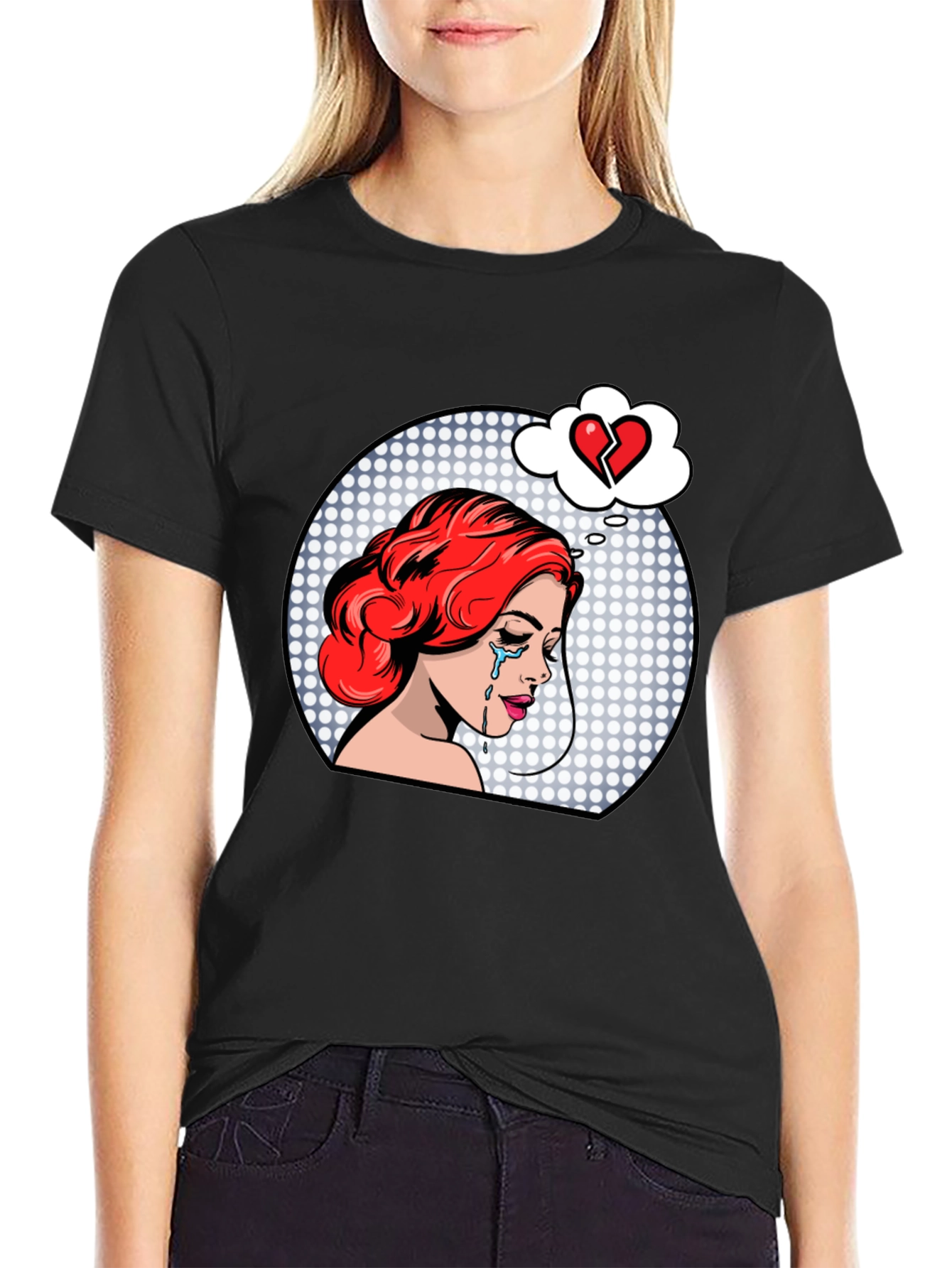 Heartbreak Pop Art T-Shirt