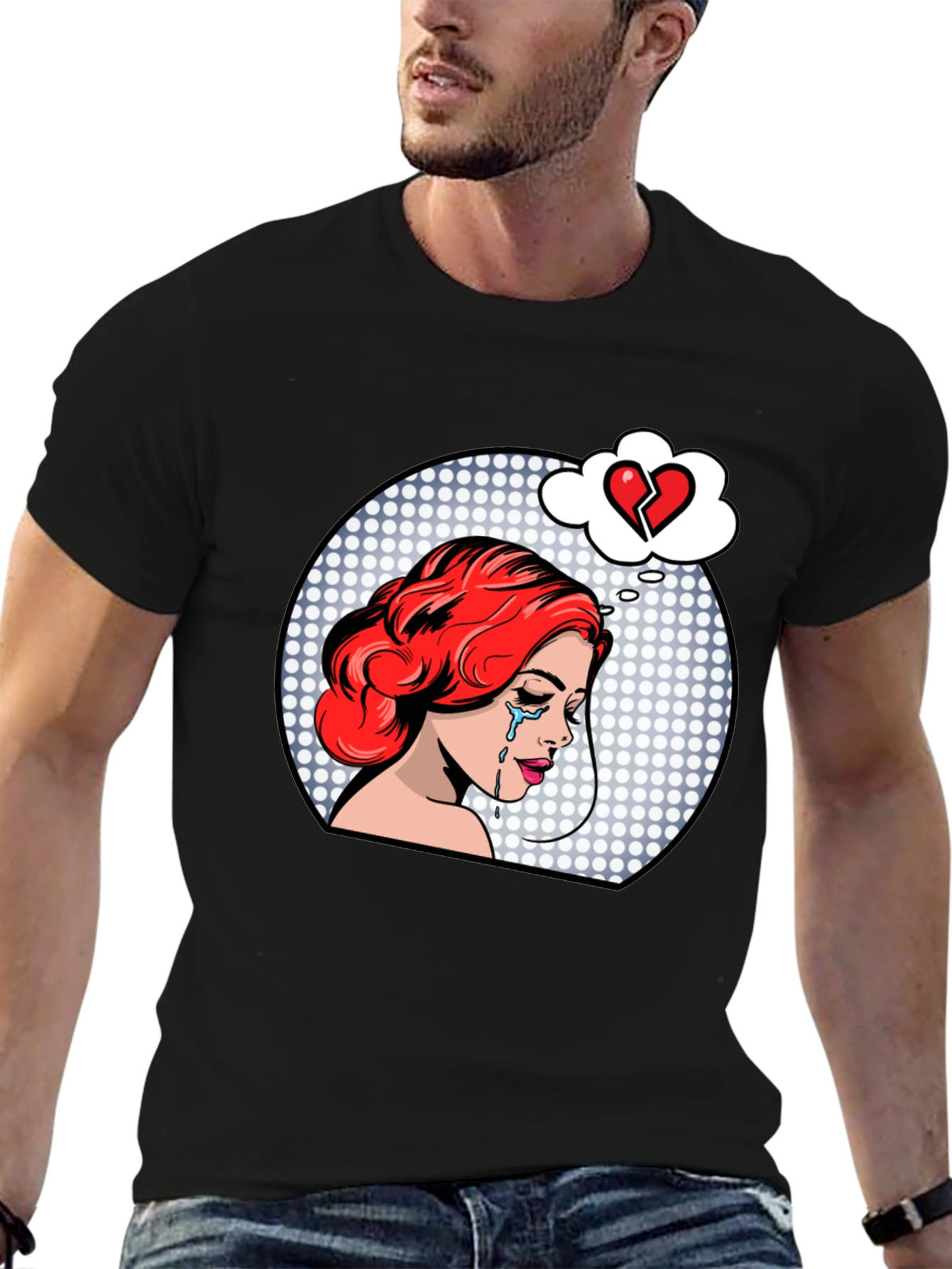 Heartbreak Pop Art T-Shirt