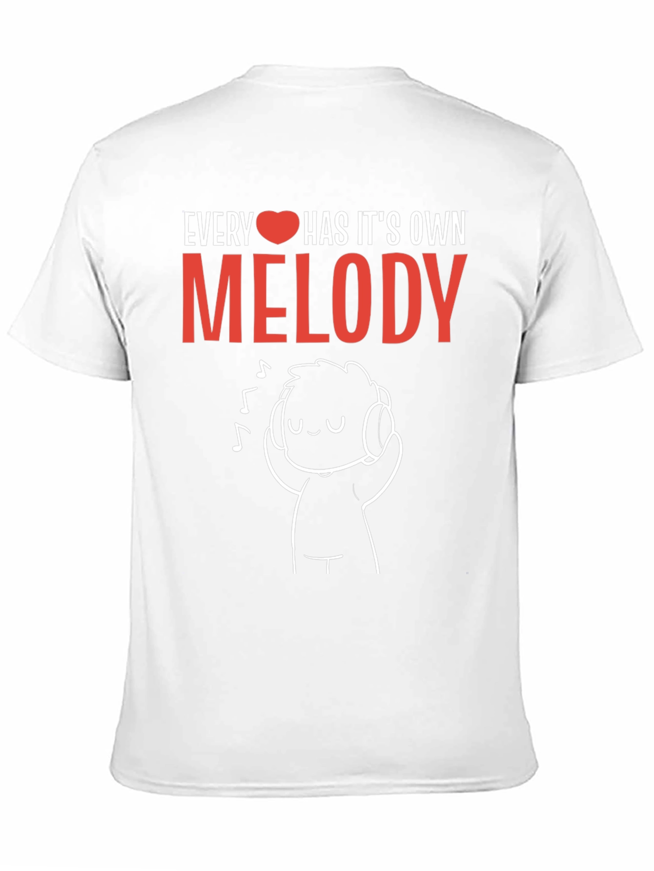 Every Heart Has Its Own Melody Graphic Tee