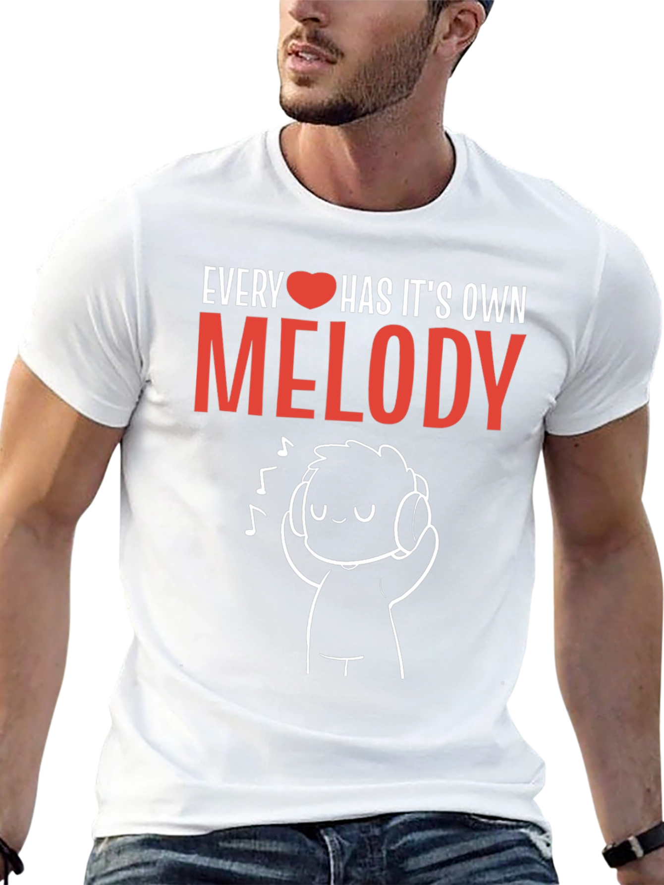 Every Heart Has Its Own Melody Graphic Tee