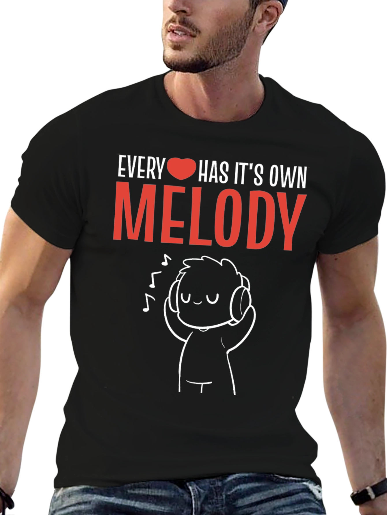 Every Heart Has Its Own Melody Graphic Tee