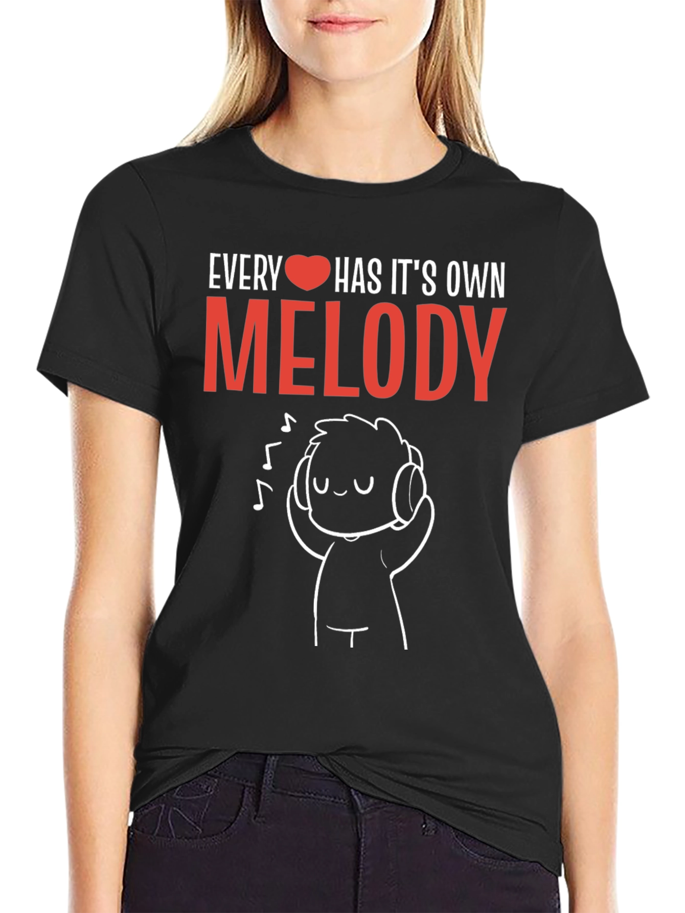 Every Heart Has Its Own Melody Graphic Tee
