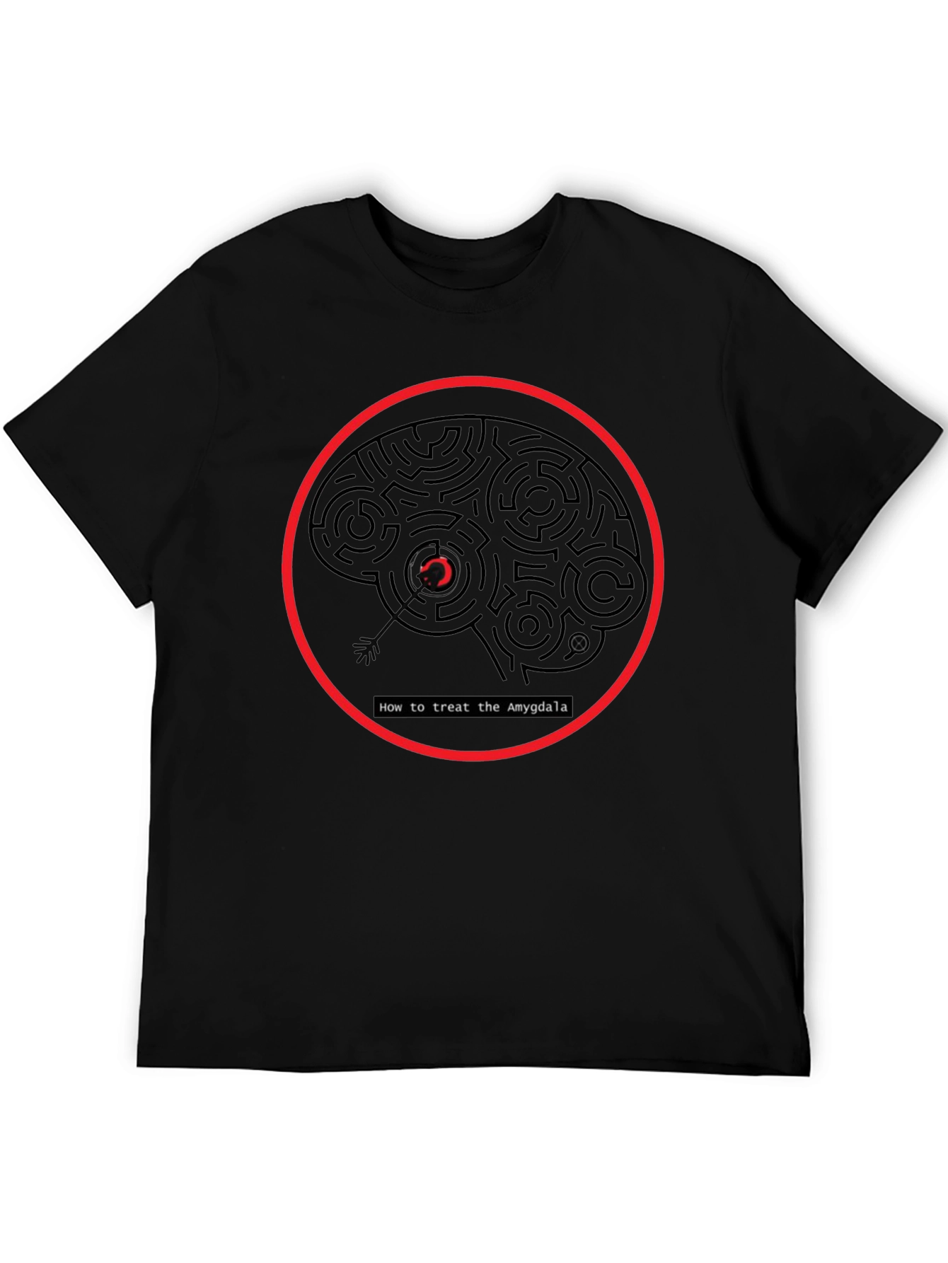 Brain Maze T-Shirt: Amygdala Treatment