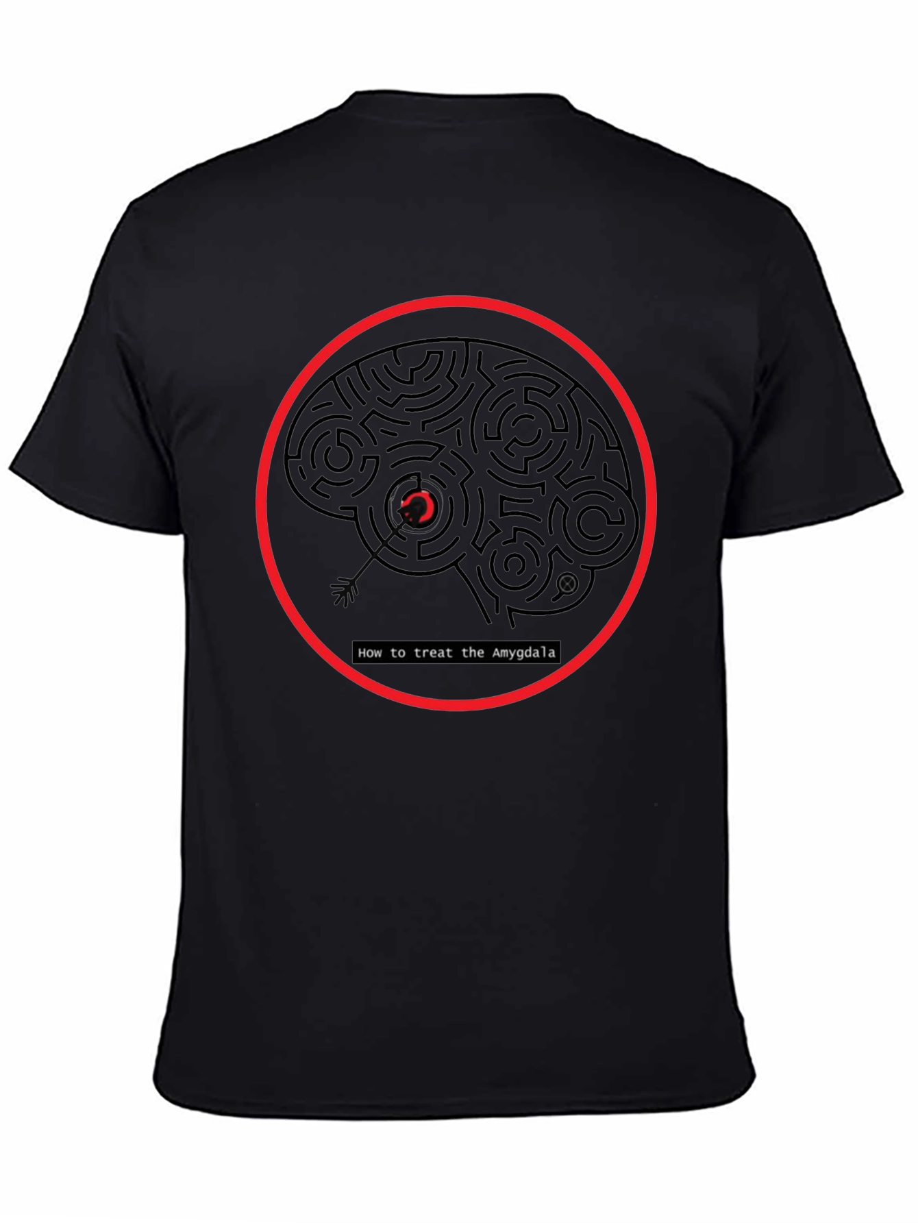 Brain Maze T-Shirt: Amygdala Treatment