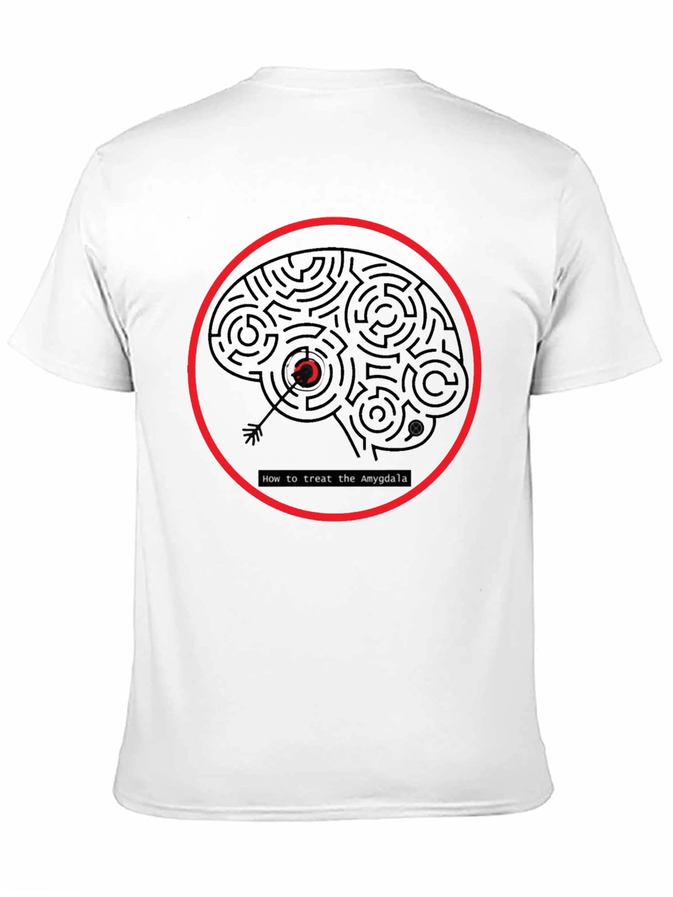 Brain Maze T-Shirt: Amygdala Treatment