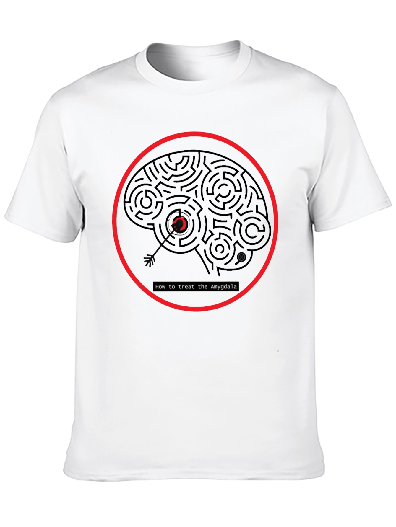Brain Maze T-Shirt: Amygdala Treatment