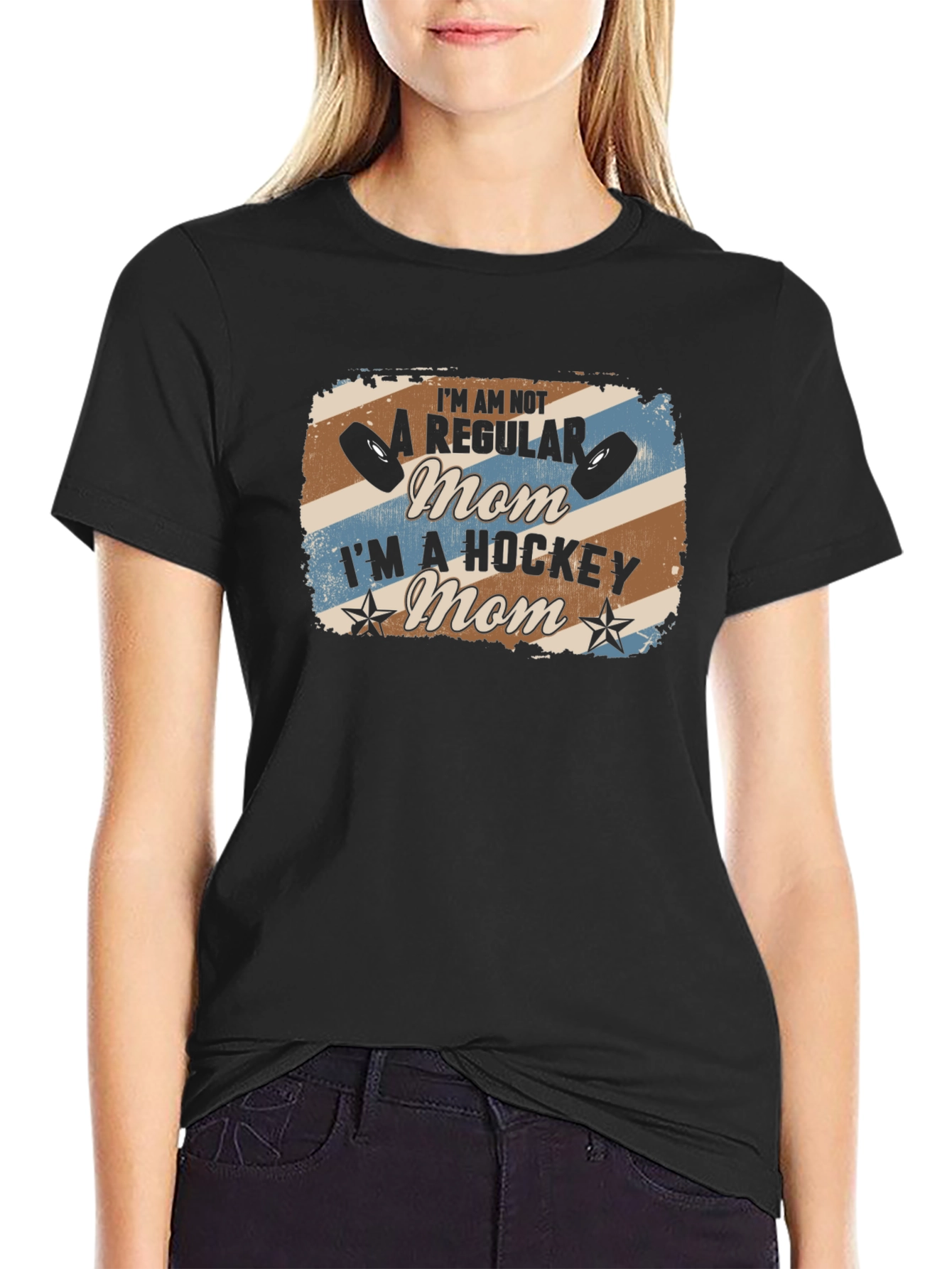 Hockey Mom T-Shirt - Unique Graphic Tee
