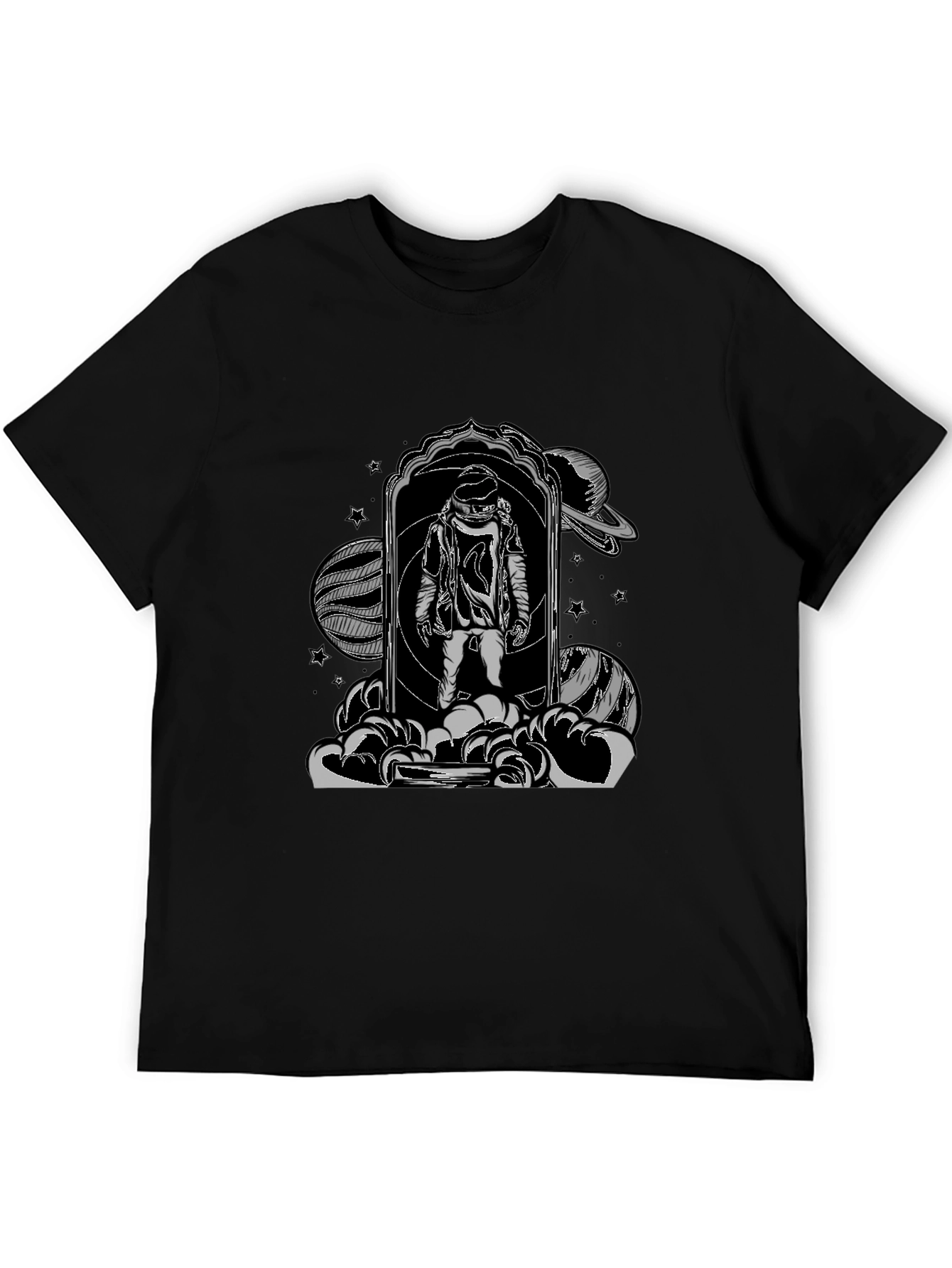 Astronaut in Space Portal T-Shirt