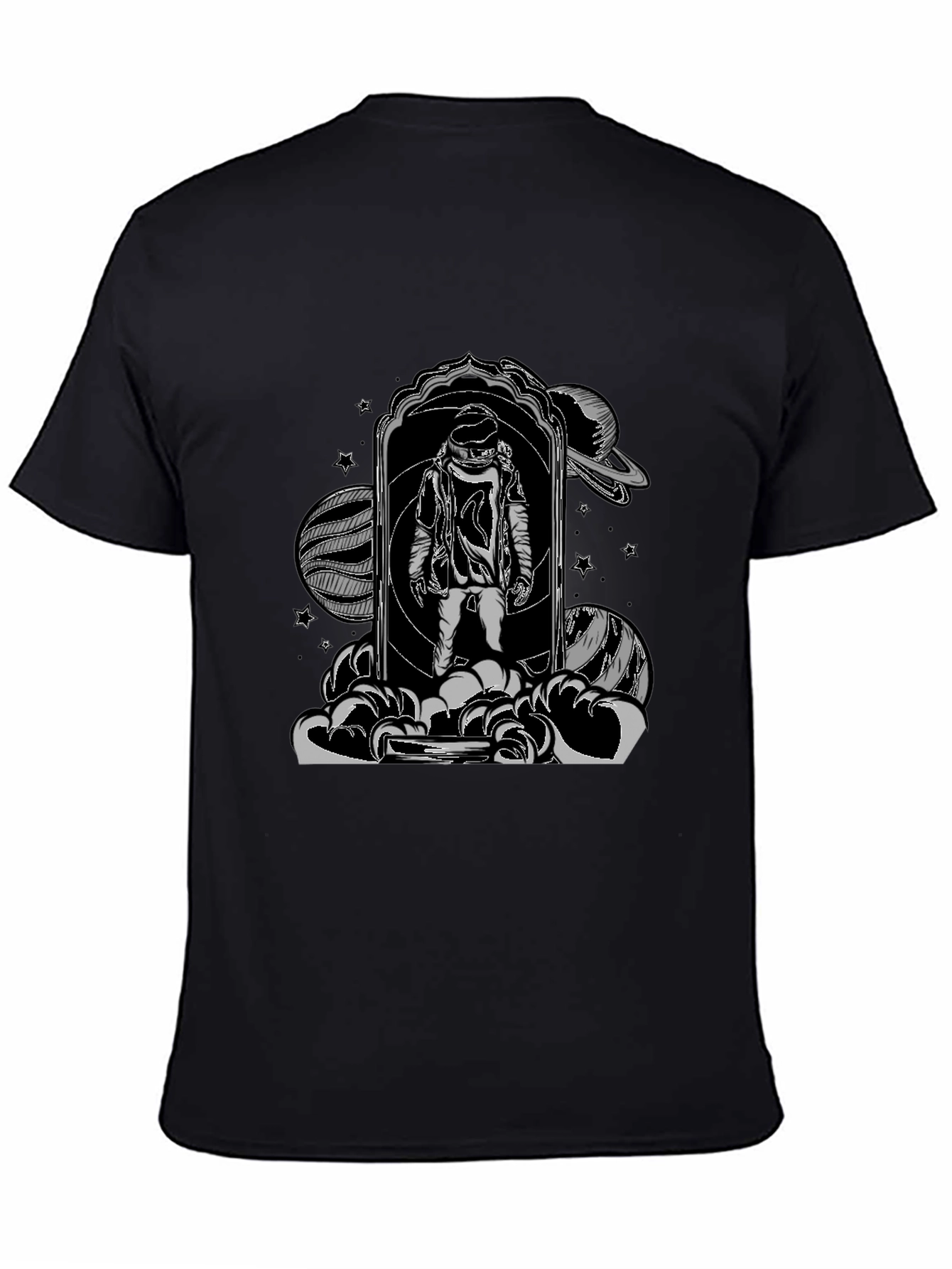 Astronaut in Space Portal T-Shirt