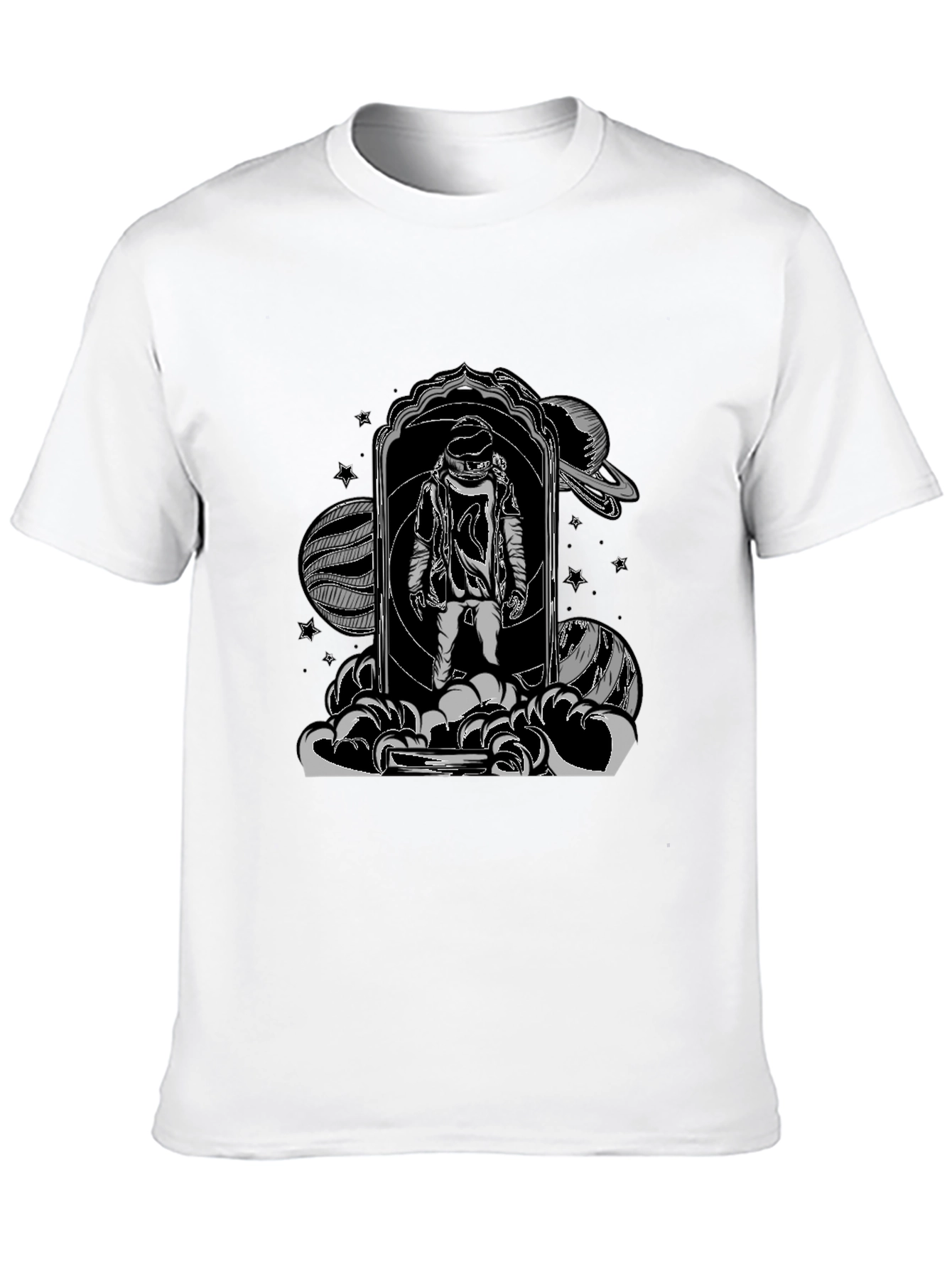Astronaut in Space Portal T-Shirt