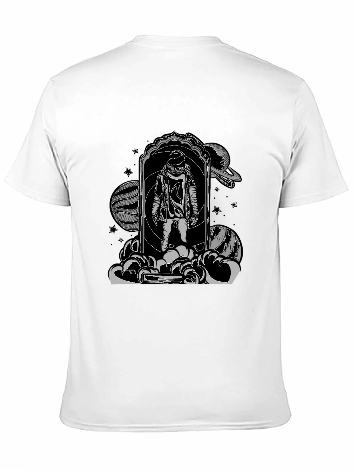Astronaut in Space Portal T-Shirt