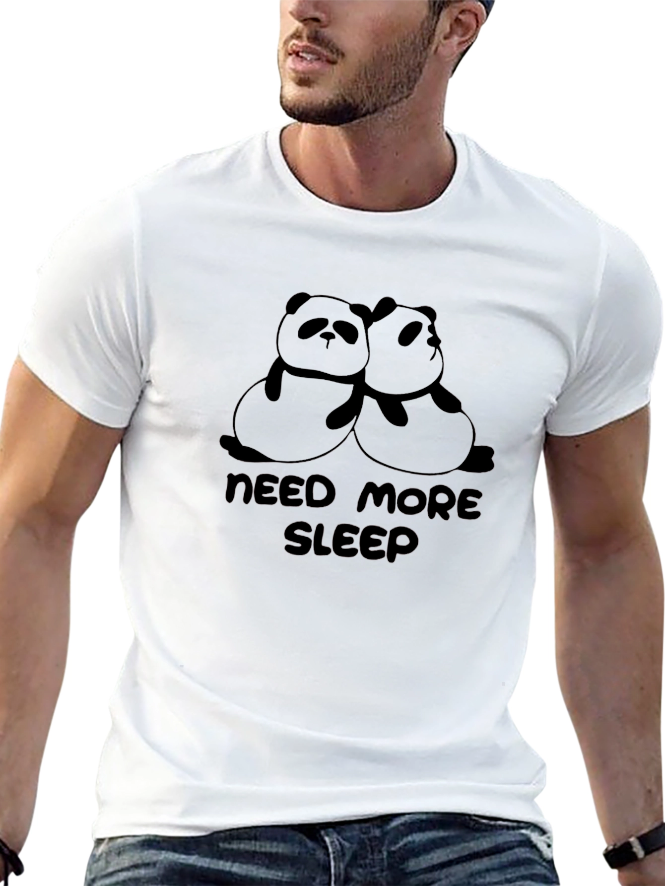 Need More Sleep Panda T-Shirt