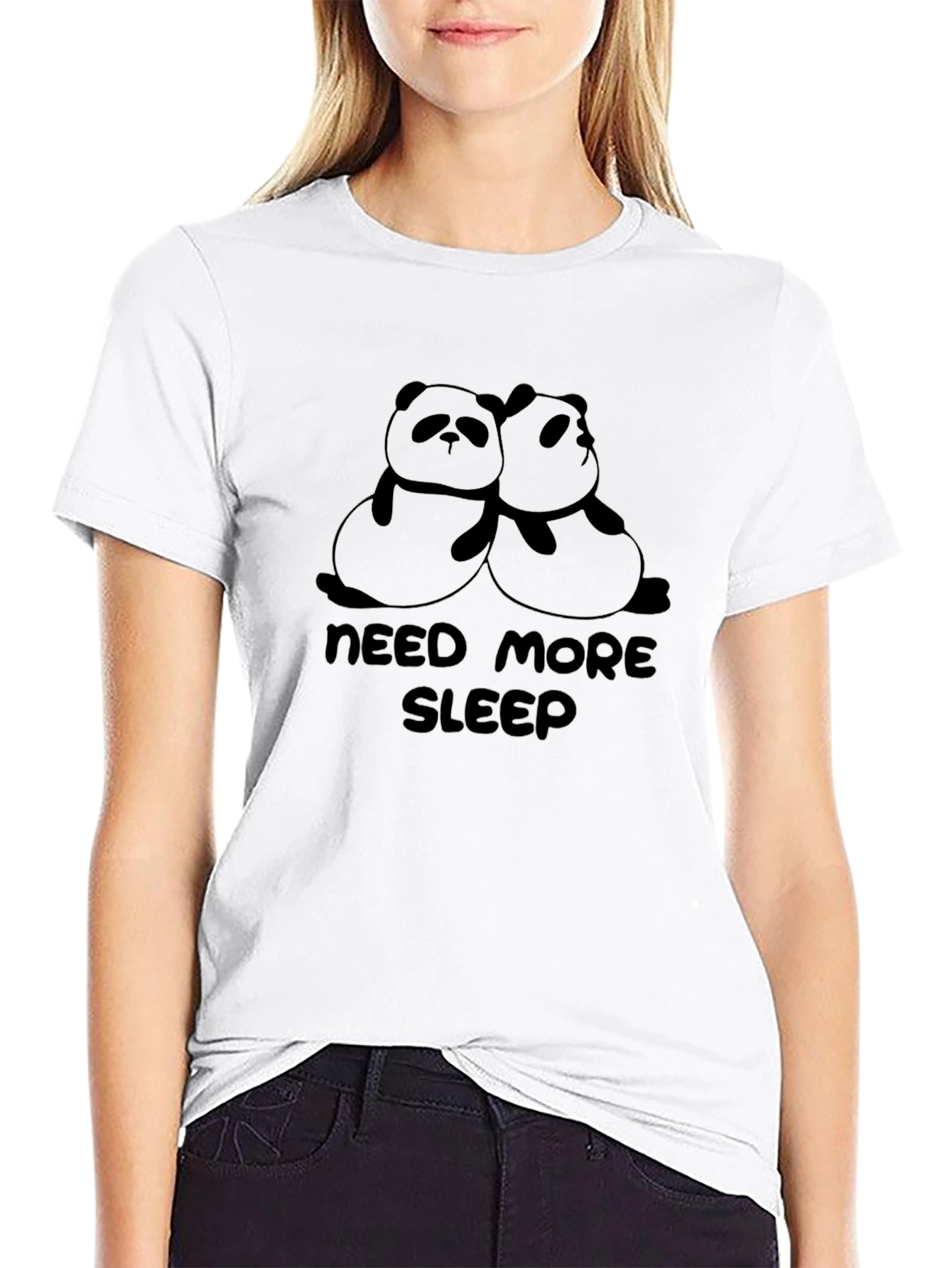 Need More Sleep Panda T-Shirt