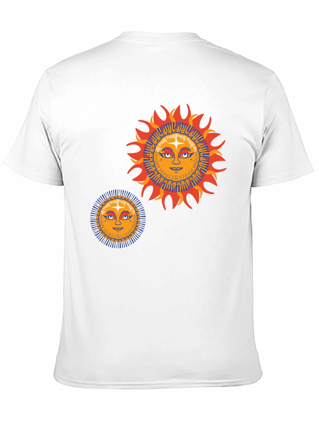 Sun Graphic Tee - Retro Style Black T-Shirt