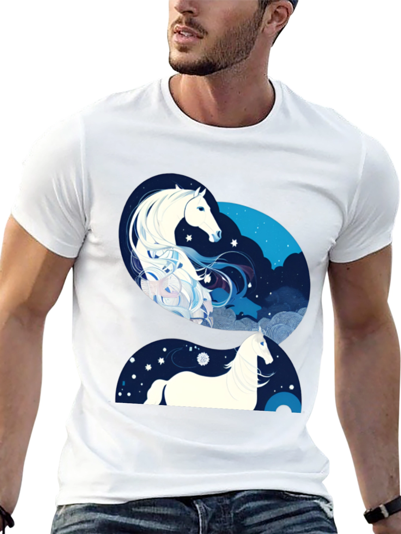 Equine Galaxy Graphic Tee