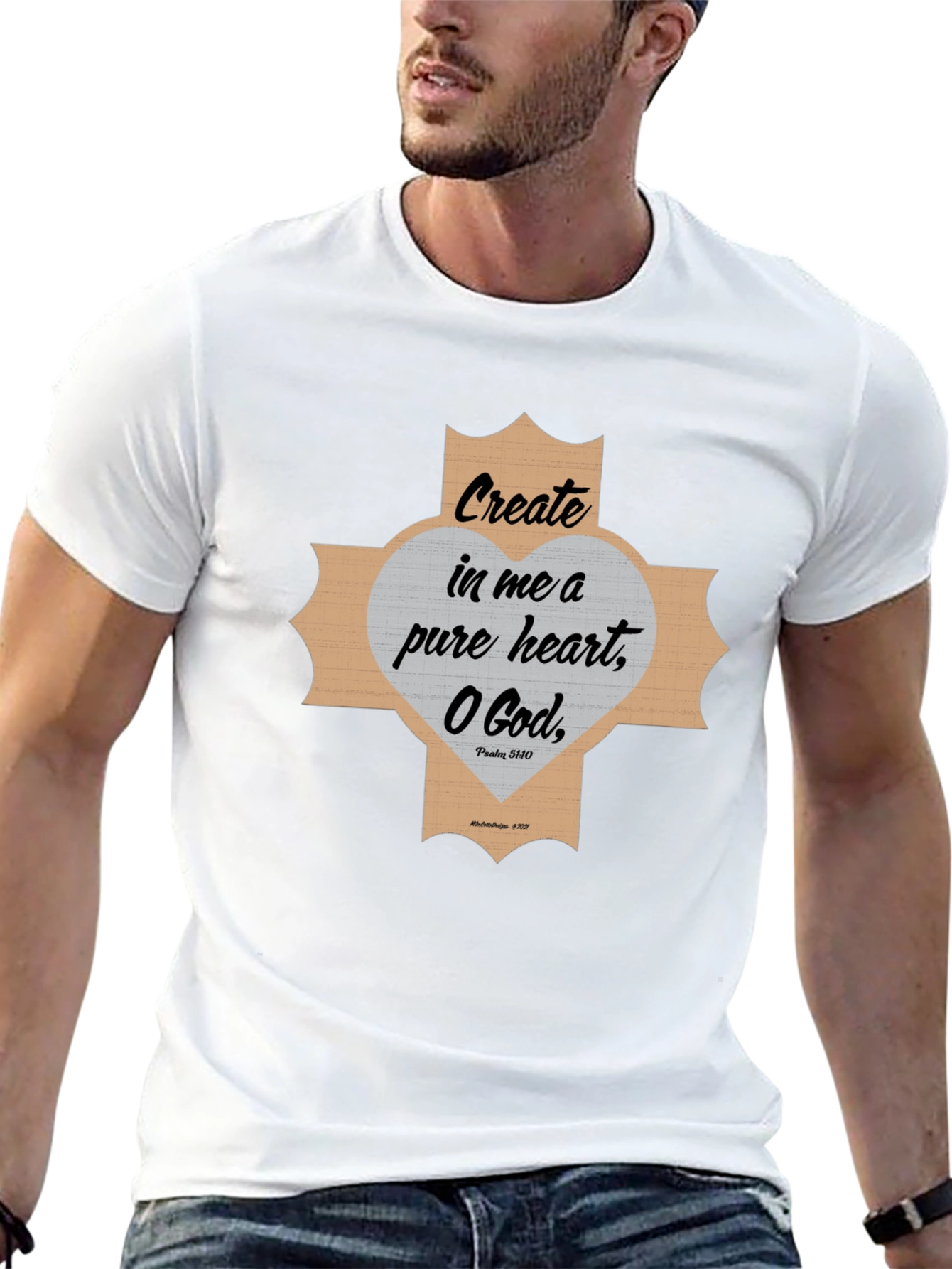 Create In Me a Pure Heart Graphic Tee