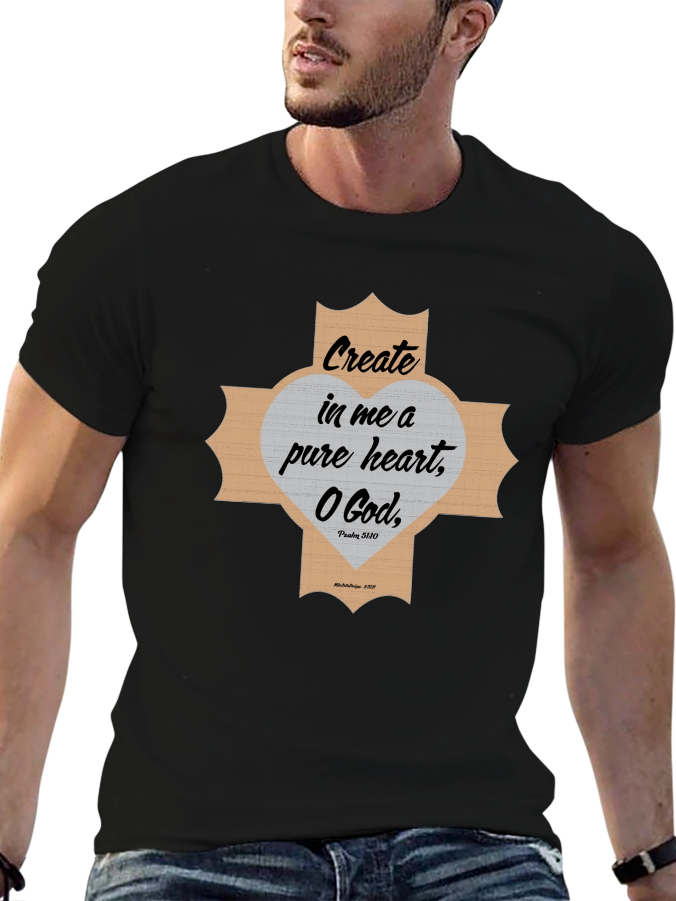 Create In Me a Pure Heart Graphic Tee