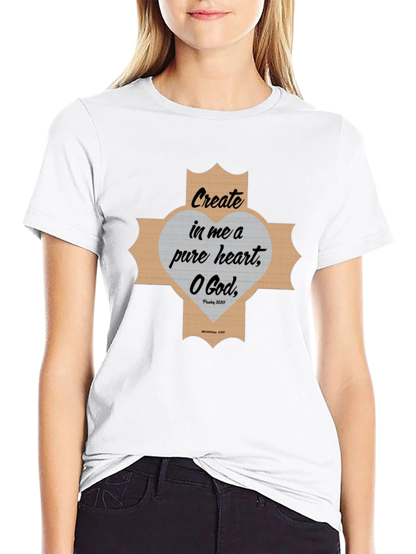 Create In Me a Pure Heart Graphic Tee