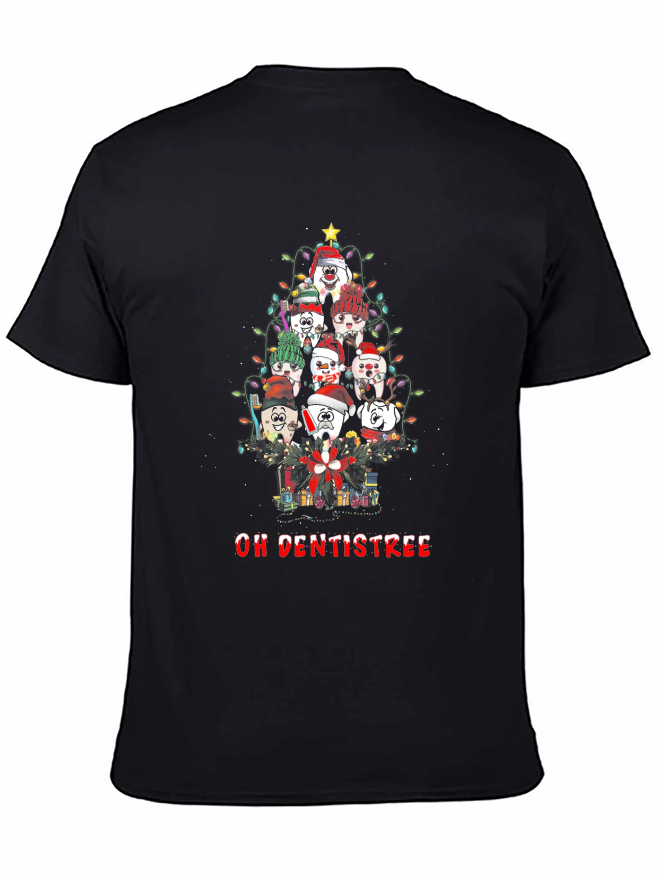 Oh Dentistree T-Shirt - Holiday Dental Christmas Tree