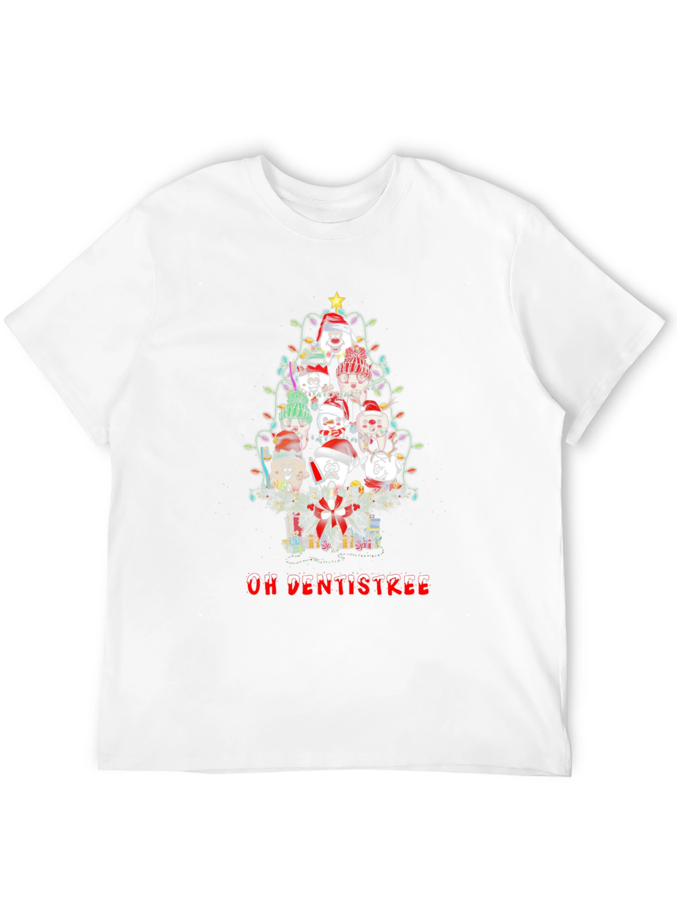 Oh Dentistree T-Shirt - Holiday Dental Christmas Tree