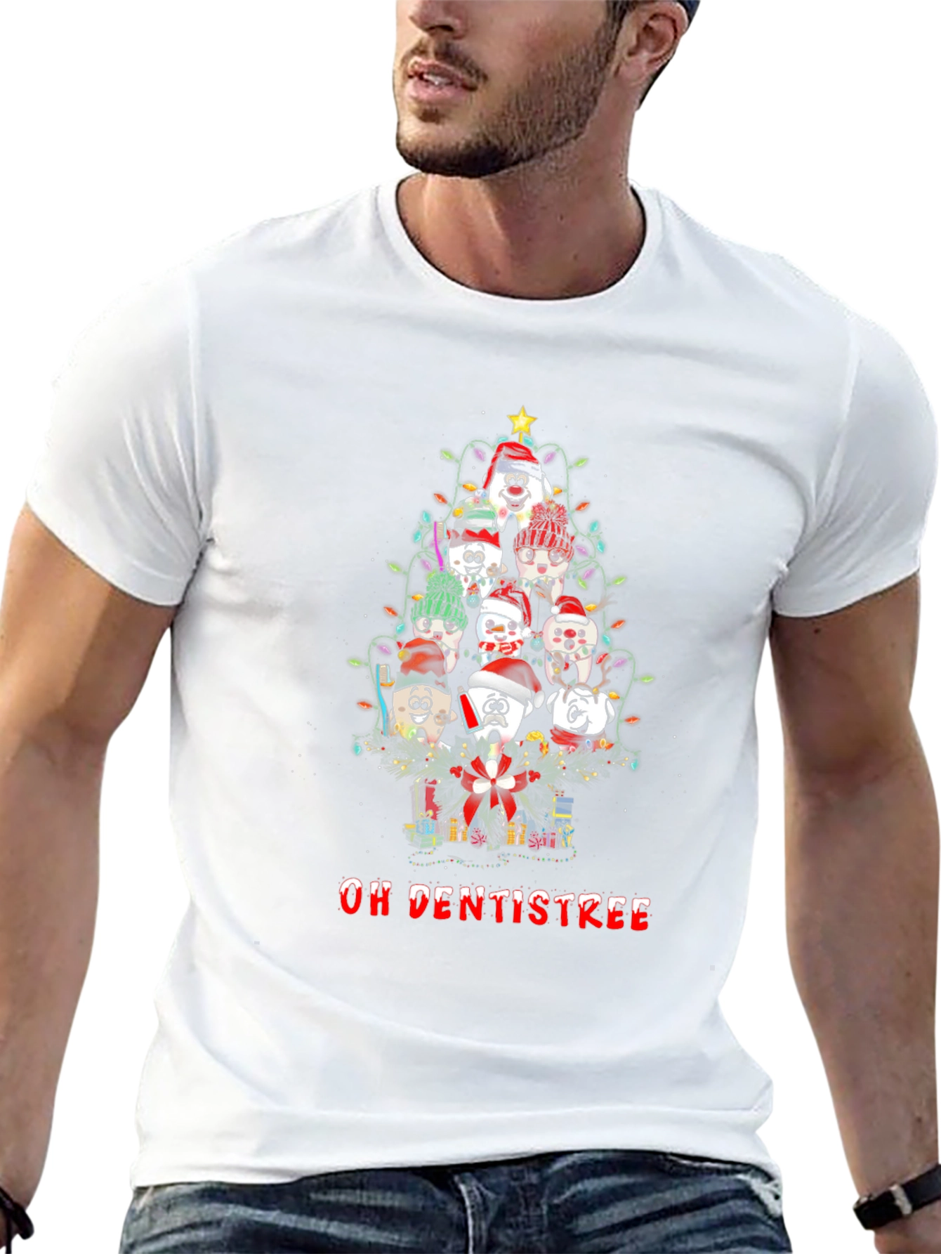 Oh Dentistree T-Shirt - Holiday Dental Christmas Tree