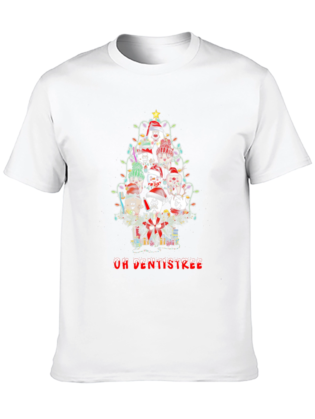 Oh Dentistree T-Shirt - Holiday Dental Christmas Tree