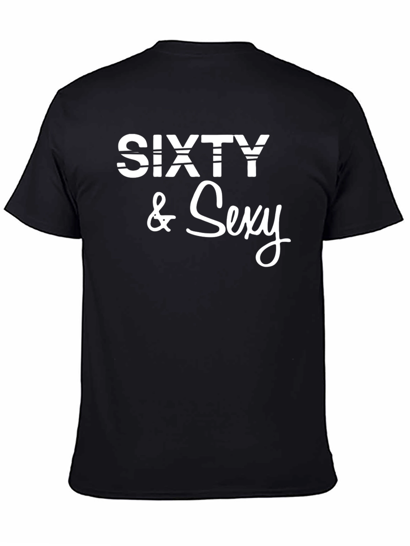 Sixty & Sexy Graphic Tee - Mens Black T-Shirt