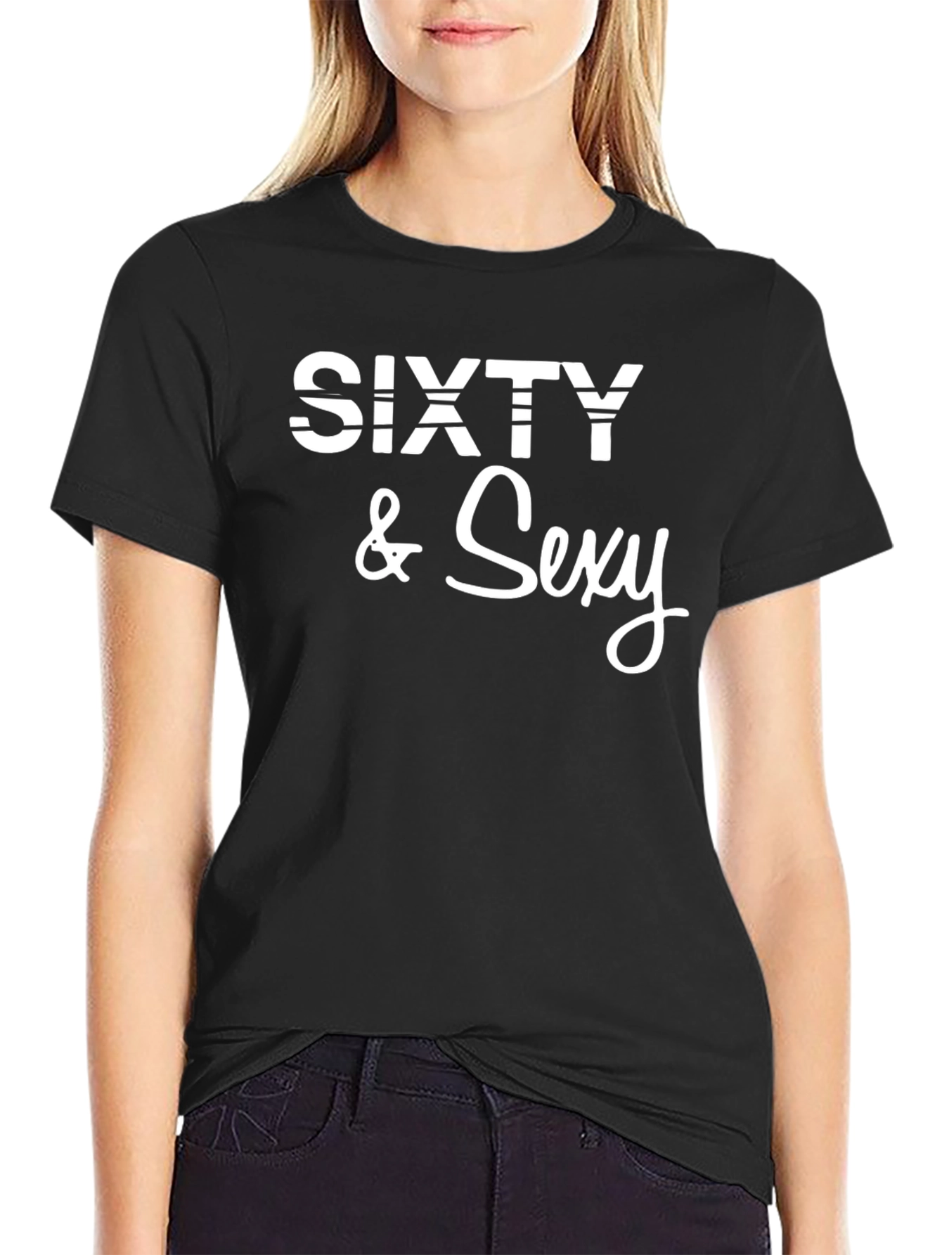 Sixty & Sexy Graphic Tee - Mens Black T-Shirt