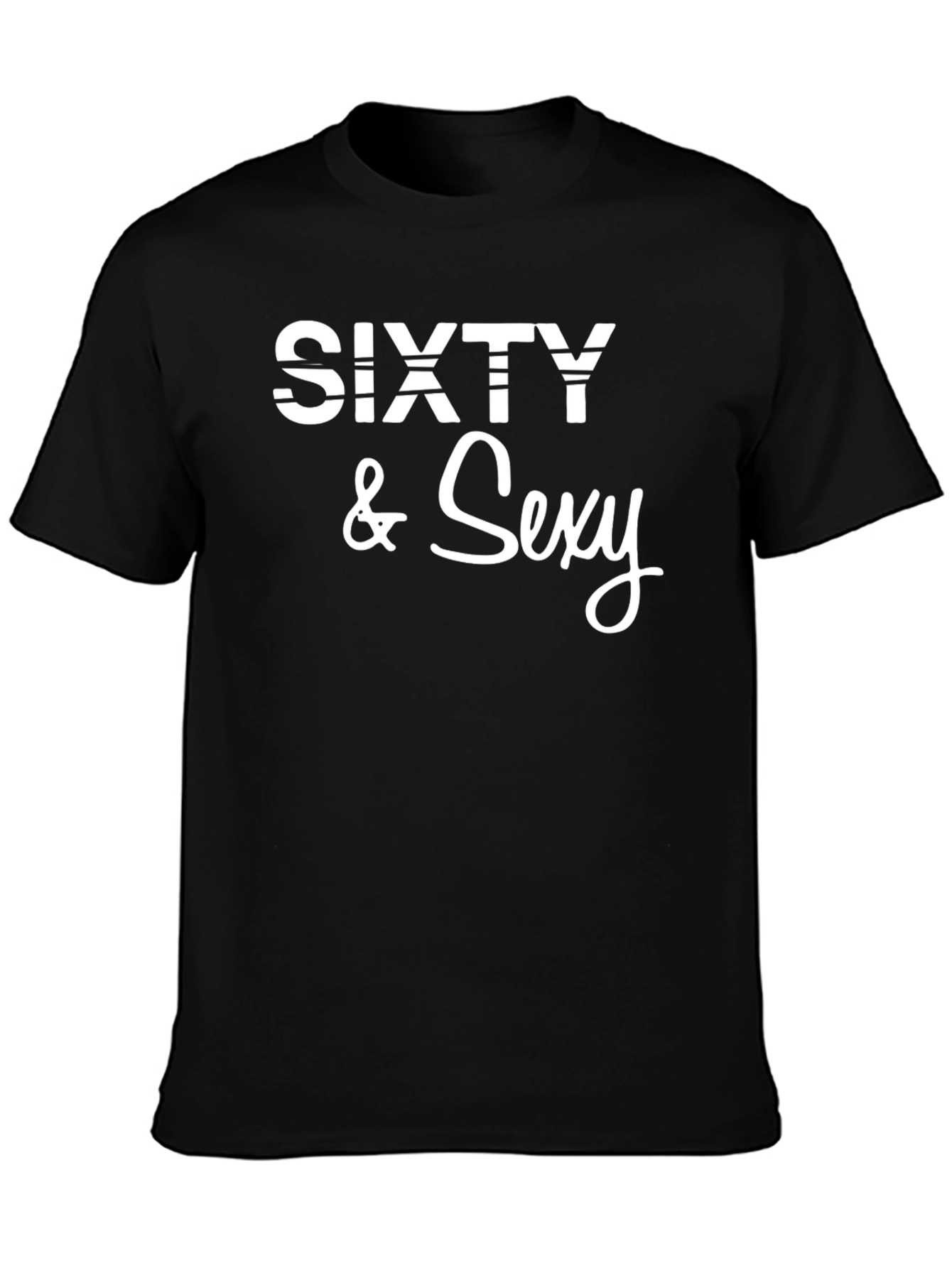 Sixty & Sexy Graphic Tee - Mens Black T-Shirt