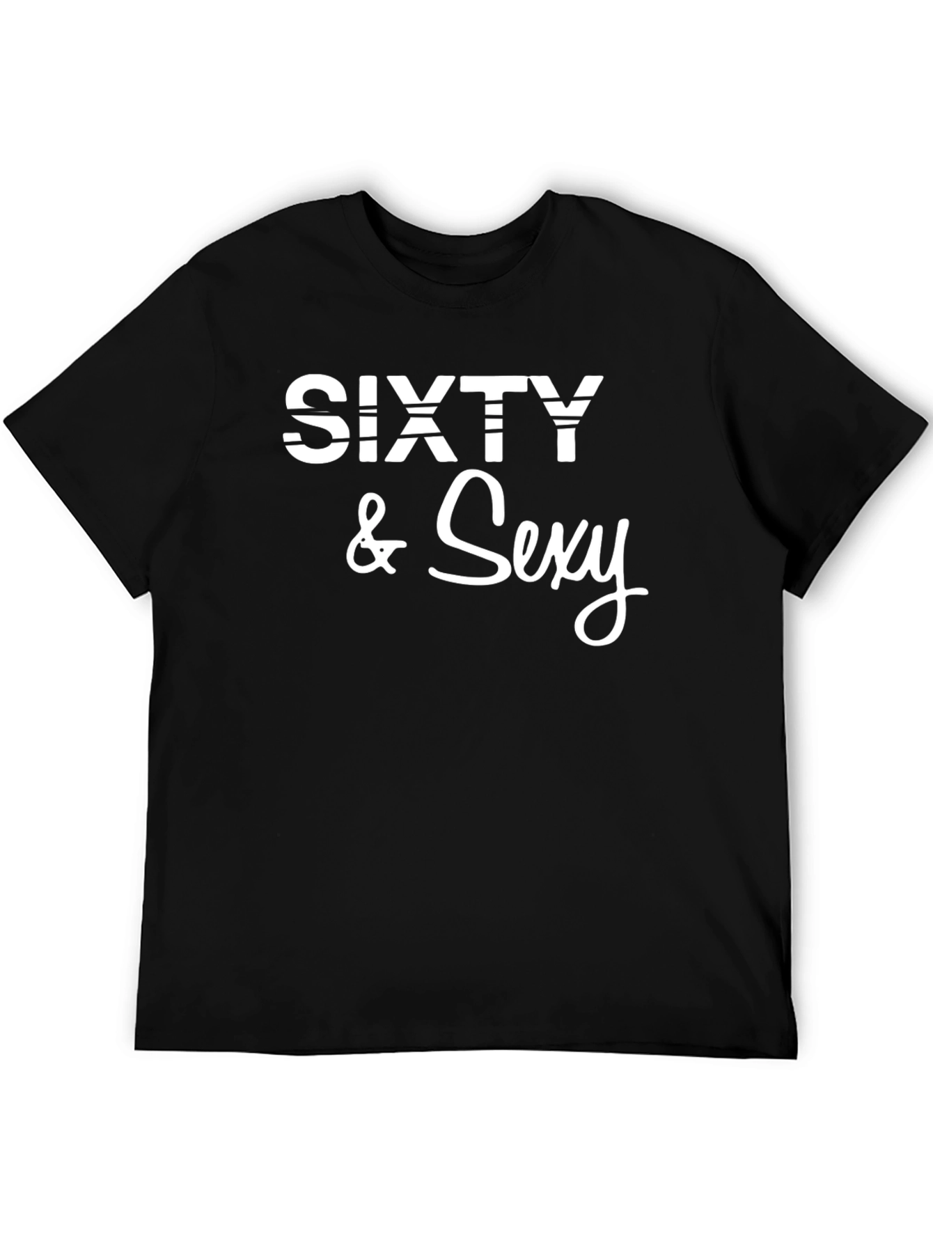 Sixty & Sexy Graphic Tee - Mens Black T-Shirt