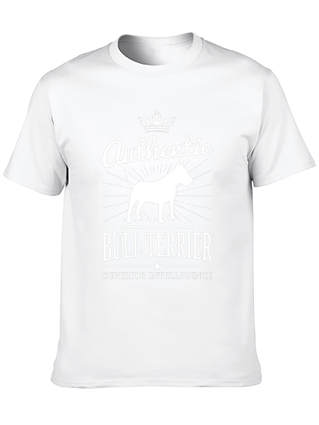 Authentic Bull Terrier Graphic T-Shirt