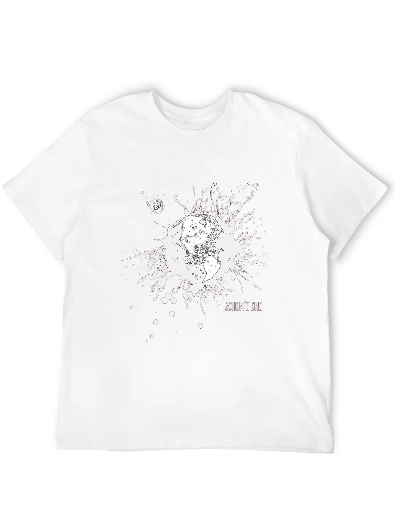 Axioms End Graphic Tee - Black