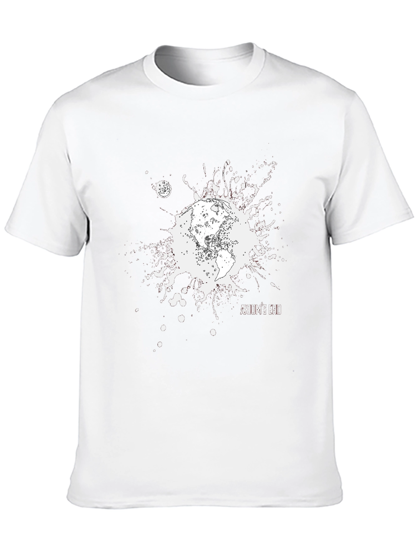 Axioms End Graphic Tee - Black