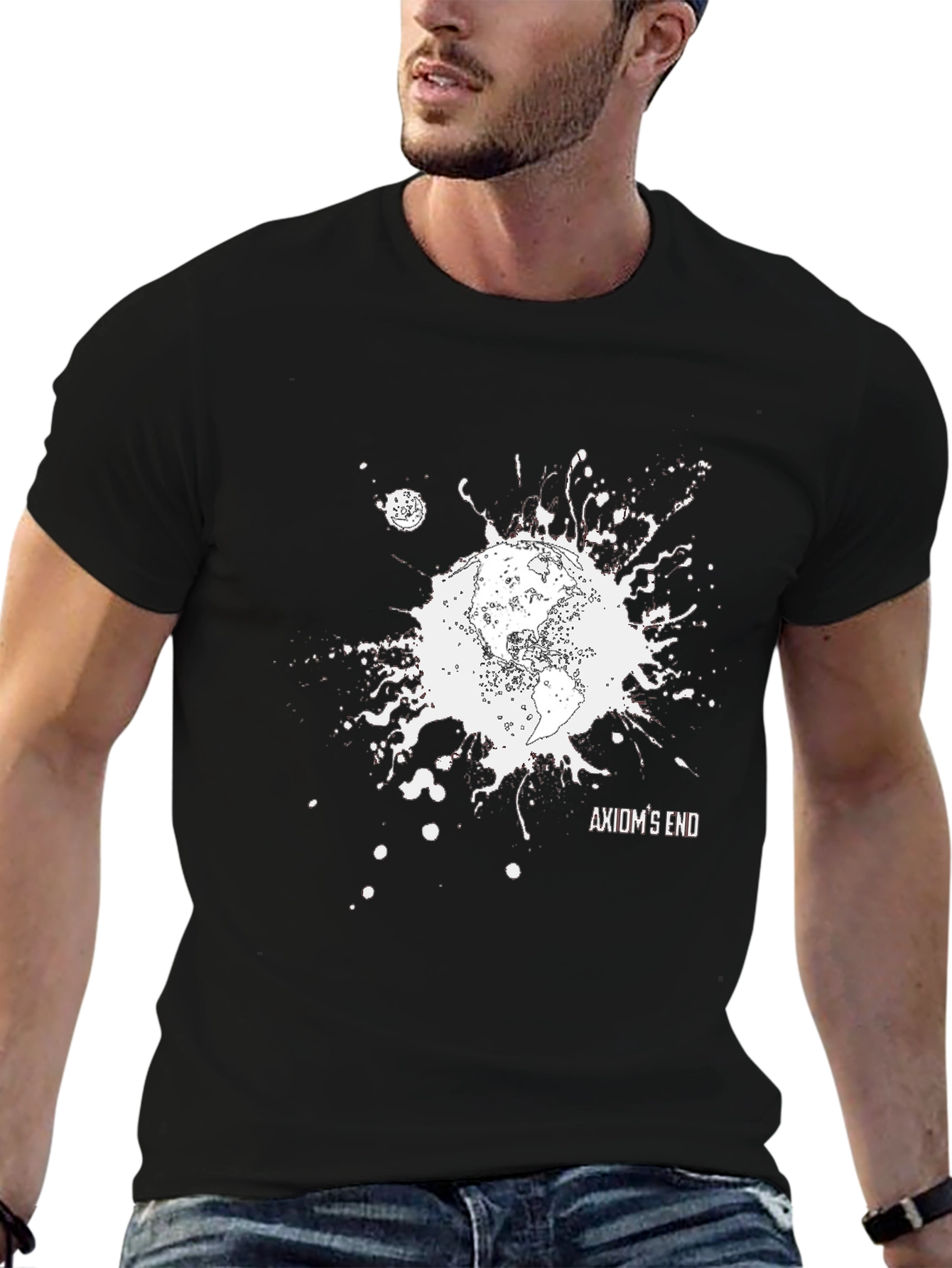 Axioms End Graphic Tee - Black