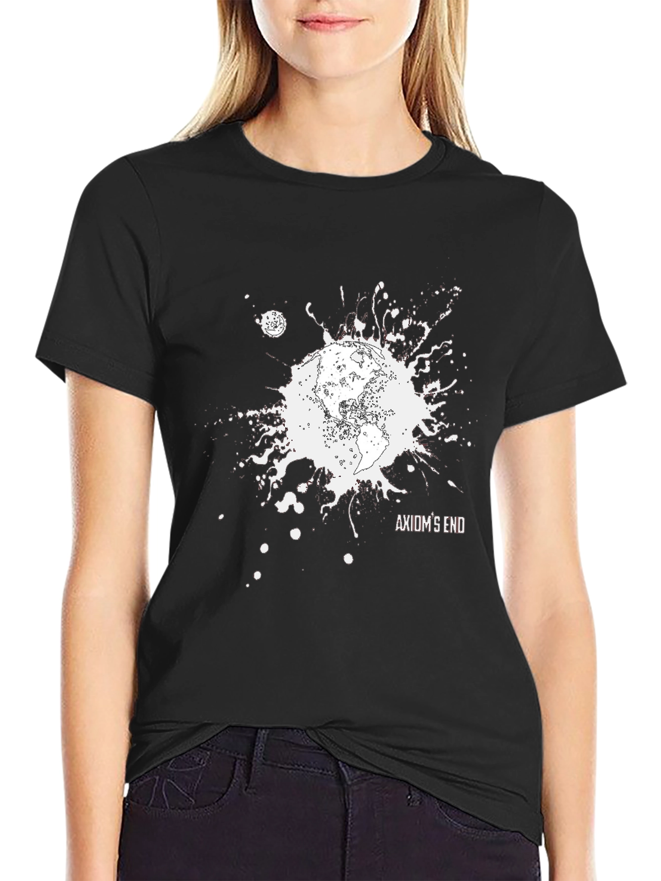 Axioms End Graphic Tee - Black
