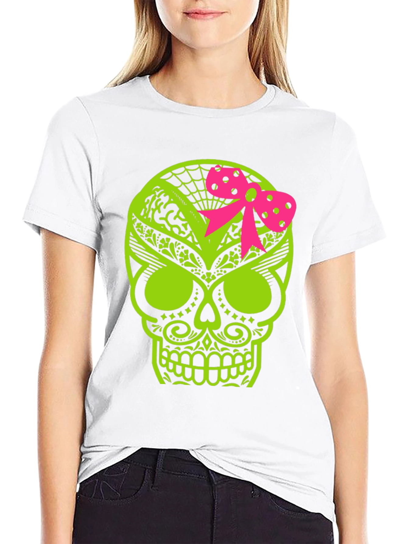 Sugar Skull Graphic T-Shirt