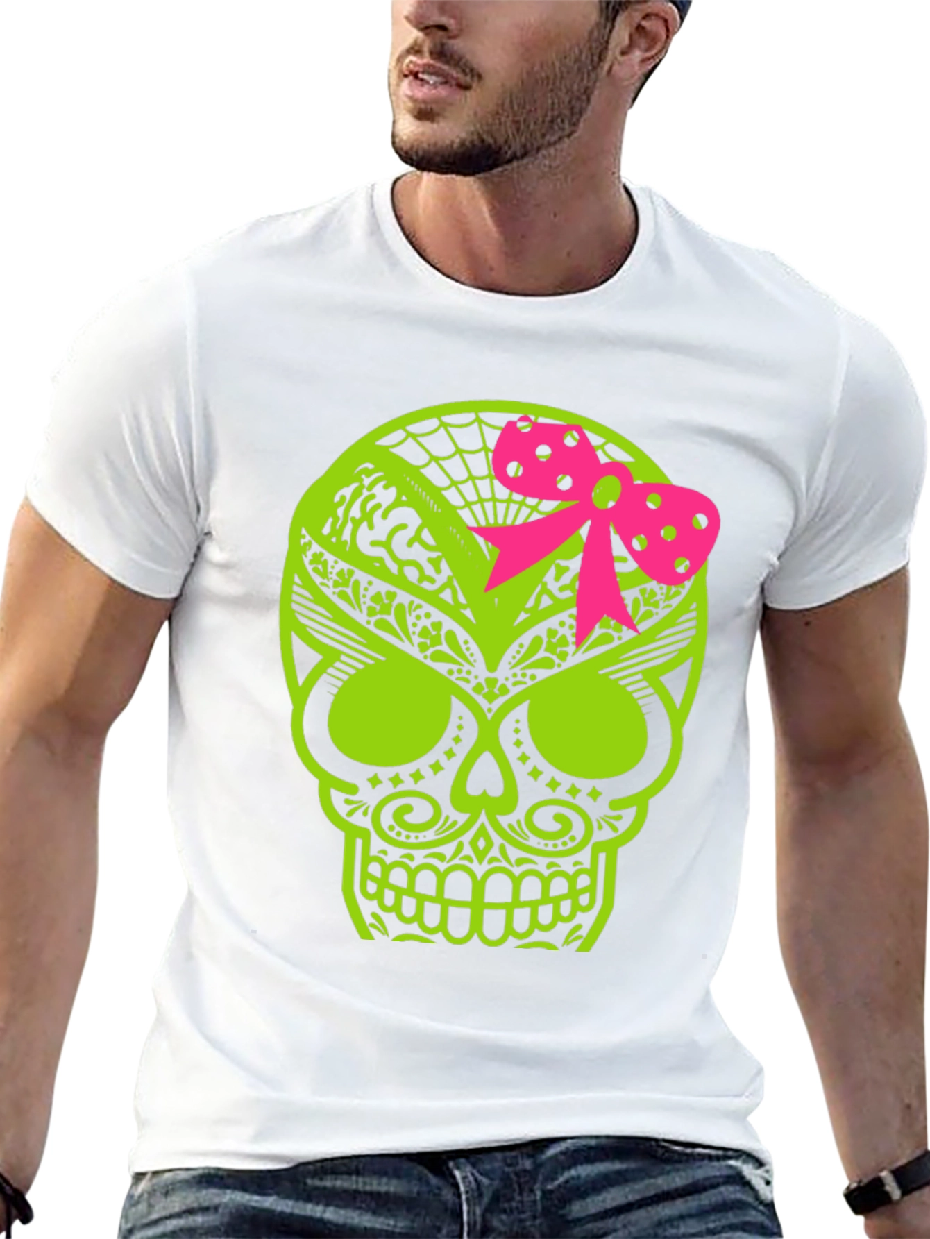 Sugar Skull Graphic T-Shirt