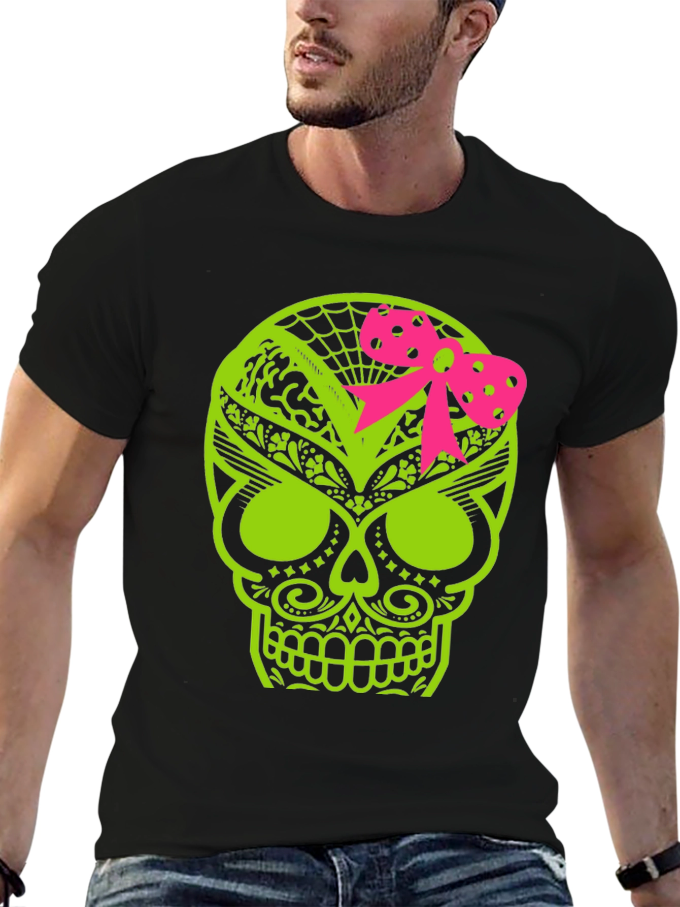 Sugar Skull Graphic T-Shirt