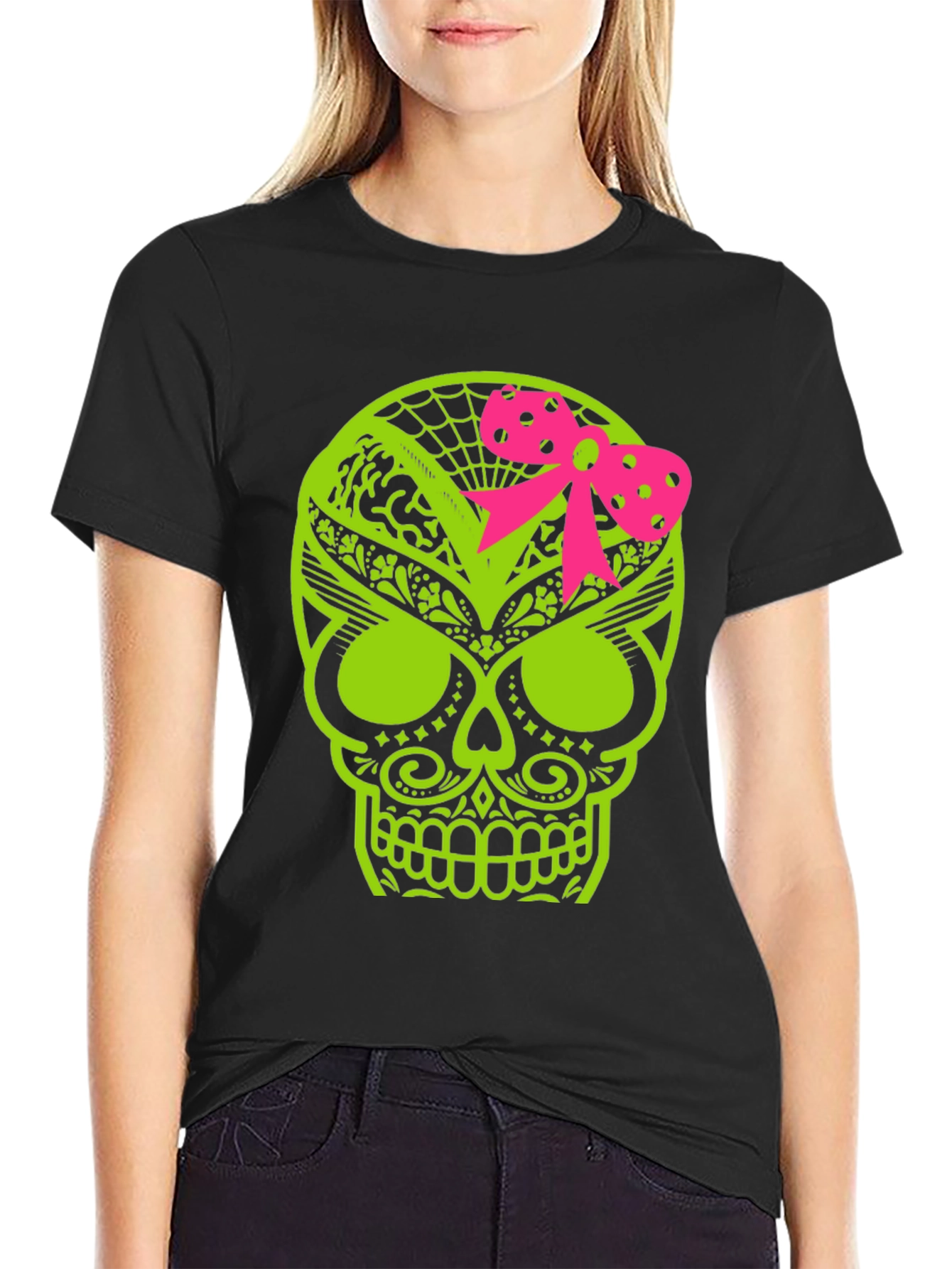 Sugar Skull Graphic T-Shirt