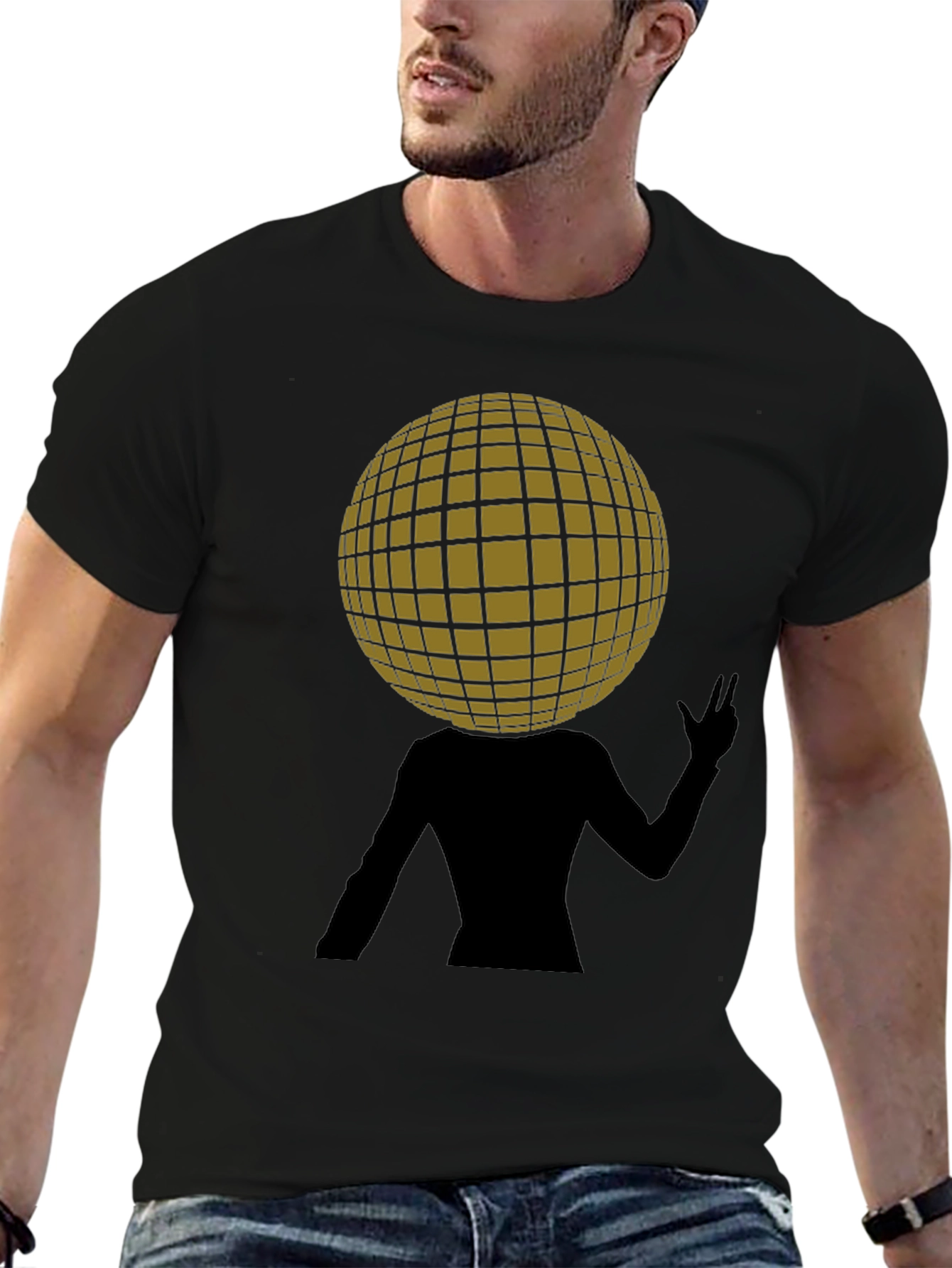 Groovy Disco Ball Head T-Shirt