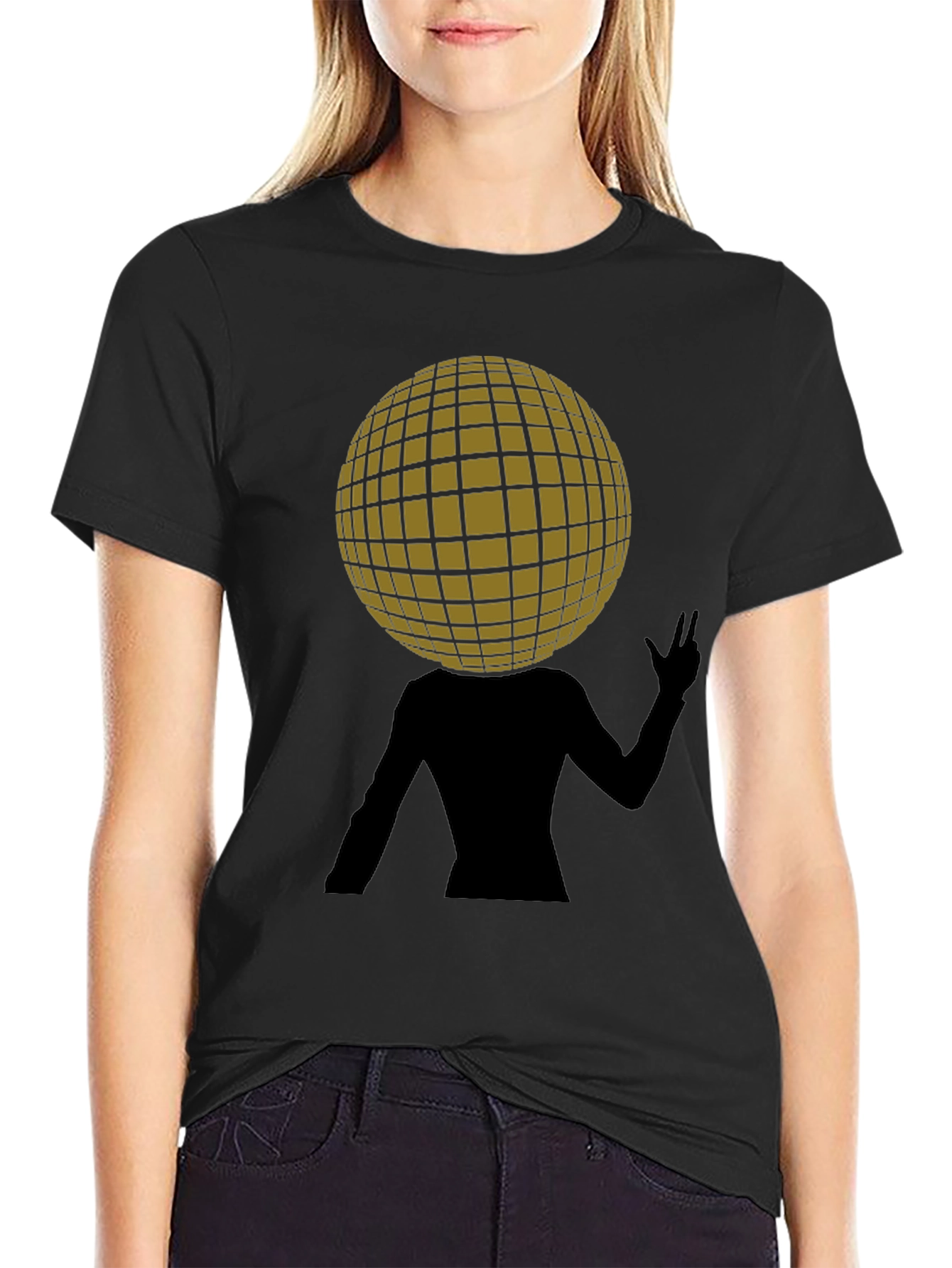 Groovy Disco Ball Head T-Shirt