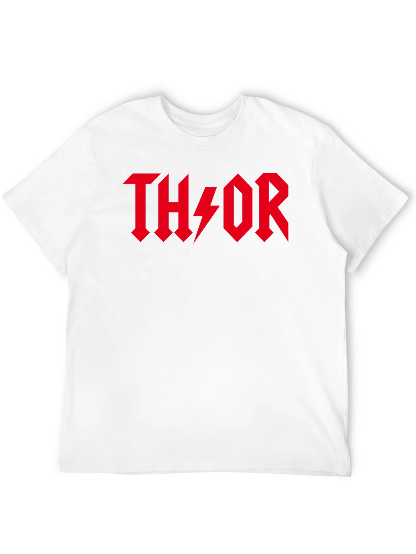 Thor Black T-Shirt - Rock Style Logo