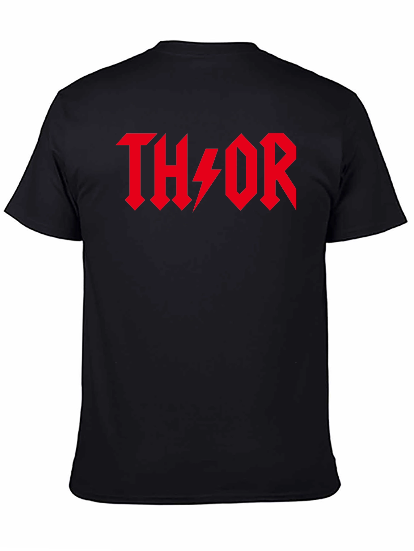Thor Black T-Shirt - Rock Style Logo