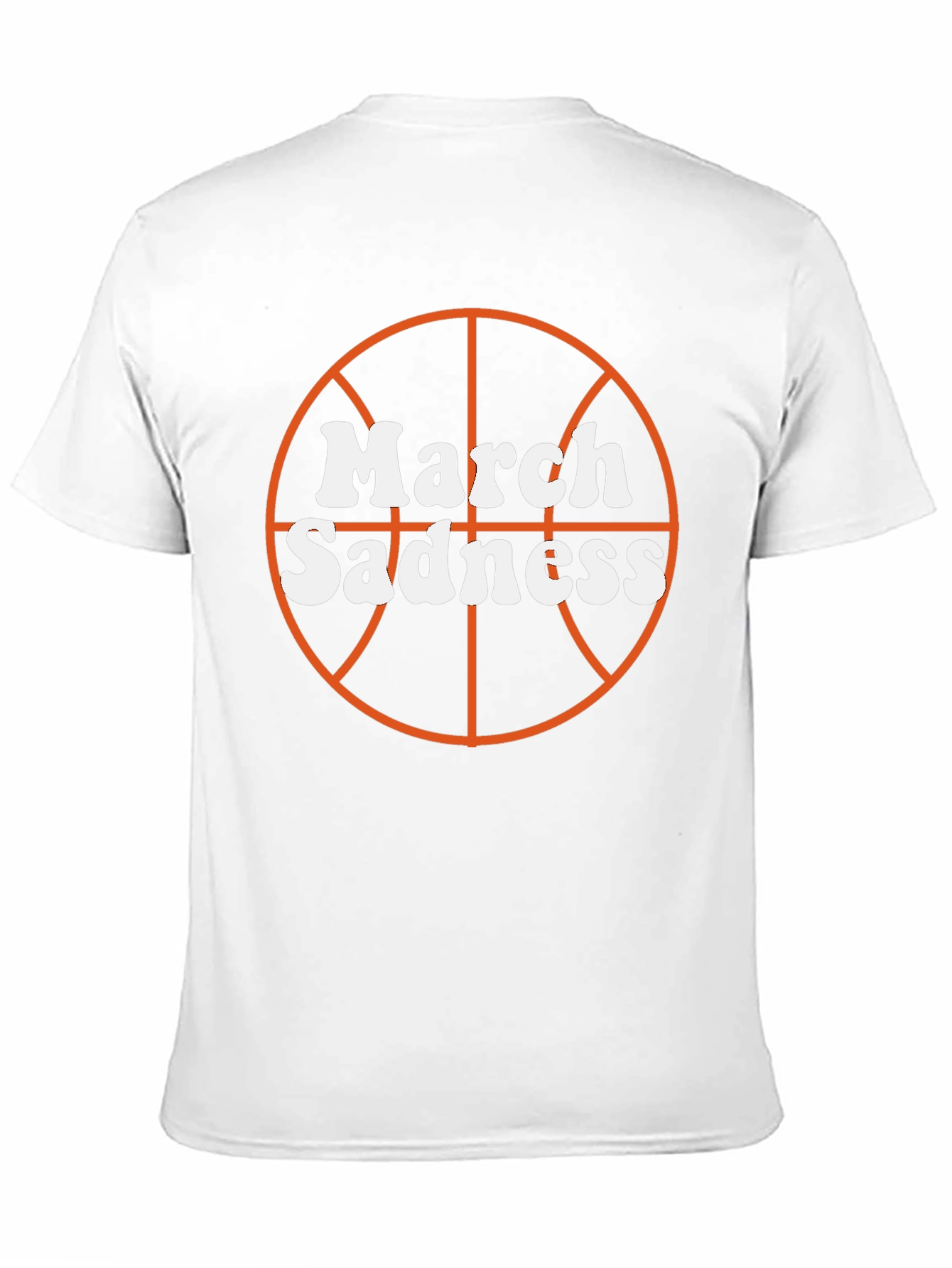 March Sadness Basketball Graphic T-Shirt